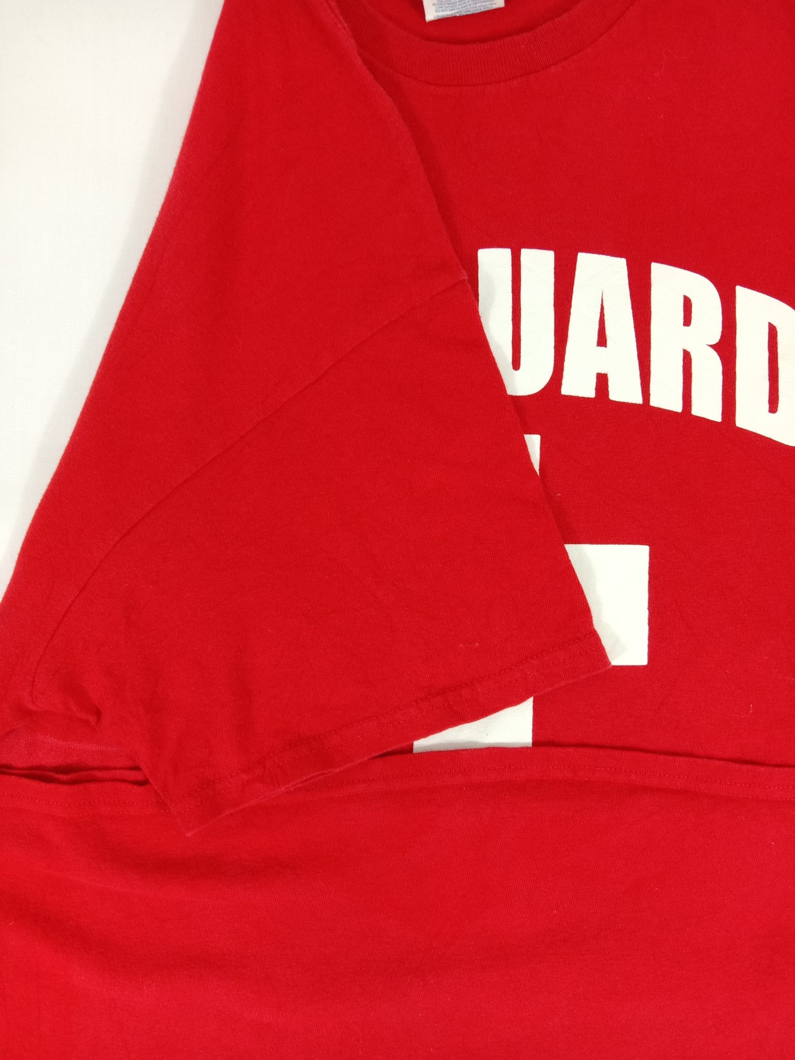 Japanese Brand Vintage LIFEGUARD T Shirt Size US L / EU 52-54 / 3 - 4 Thumbnail
