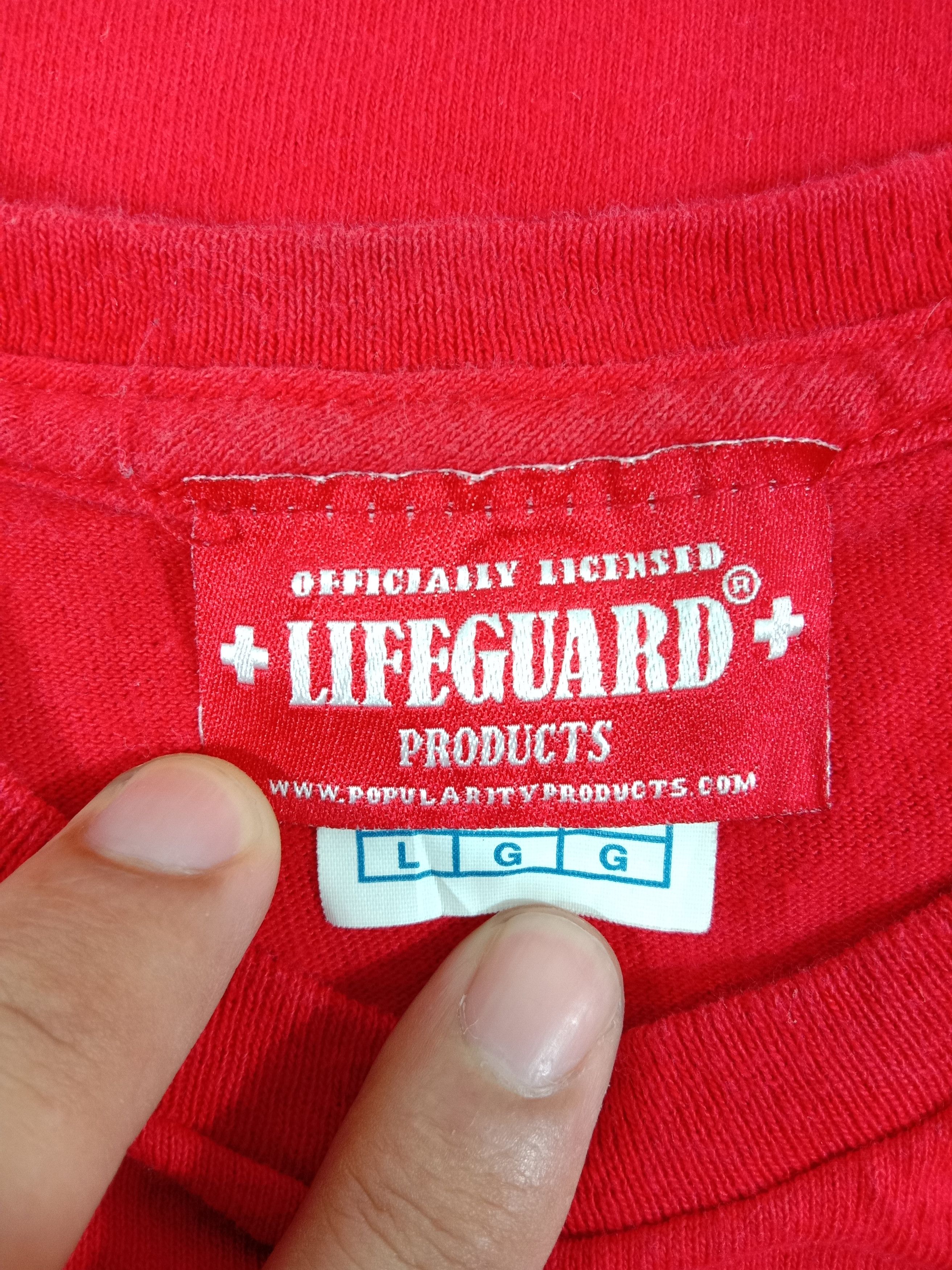 Japanese Brand Vintage LIFEGUARD T Shirt Size US L / EU 52-54 / 3 - 7 Thumbnail