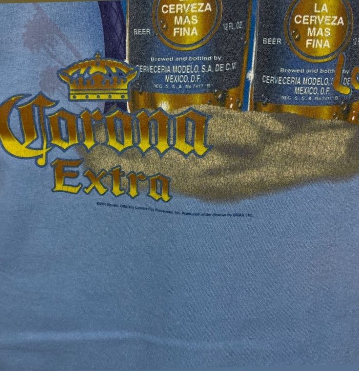 Other CORONA BEER BIG PRINT T SHIRT Size US XL / EU 56 / 4 - 3 Thumbnail