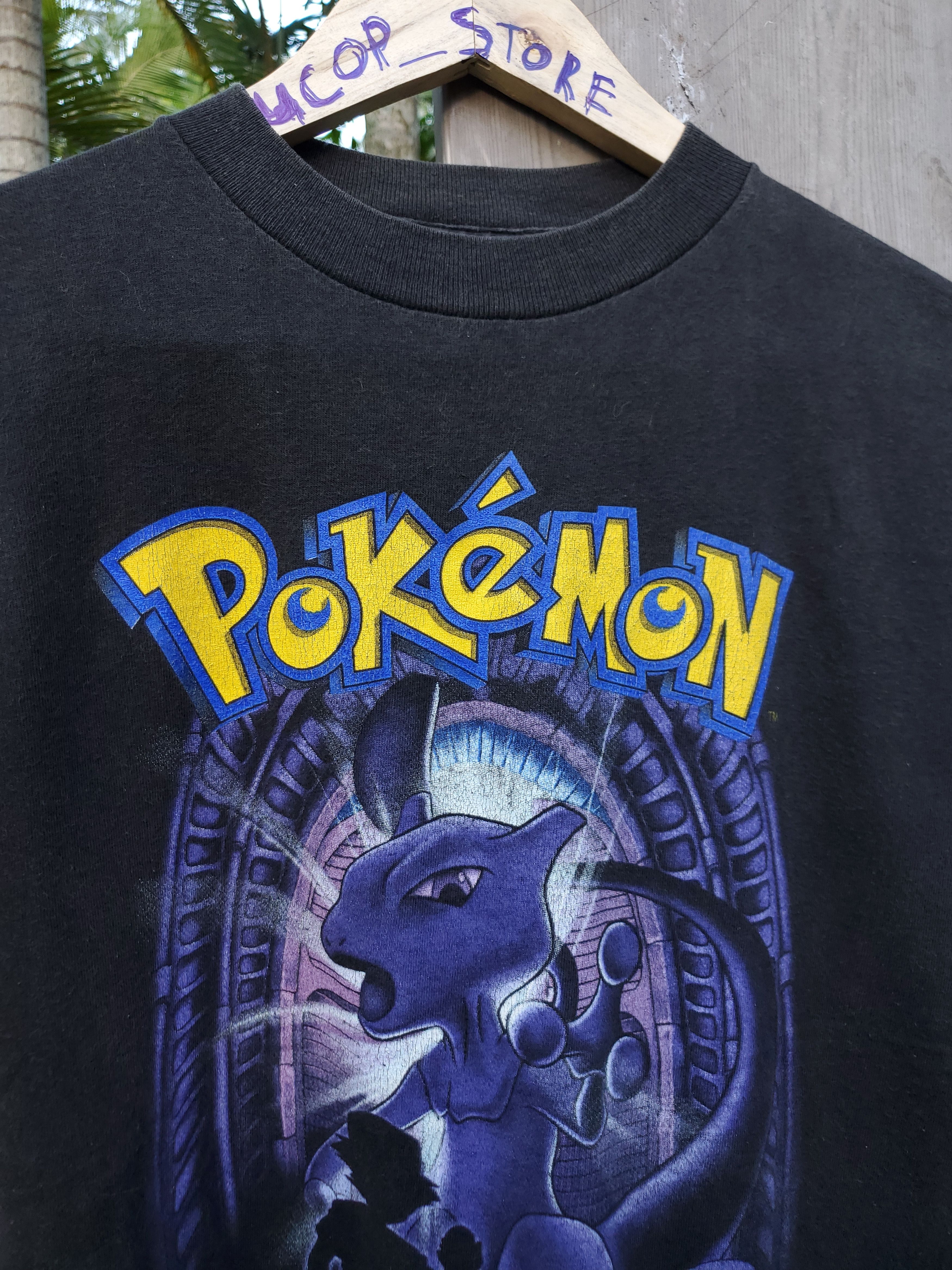 Vintage 1999 Nintendo Pokemon Mewtwo Do You Accept The offers Challenge Youth Large