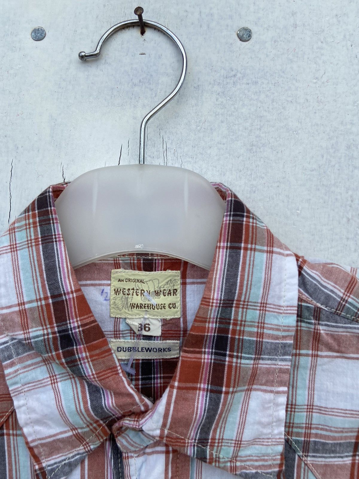 Warehouse Vintage Warehouse Dubbleworks Checkered Shirt Size US M / EU 48-50 / 2 - 3 Thumbnail