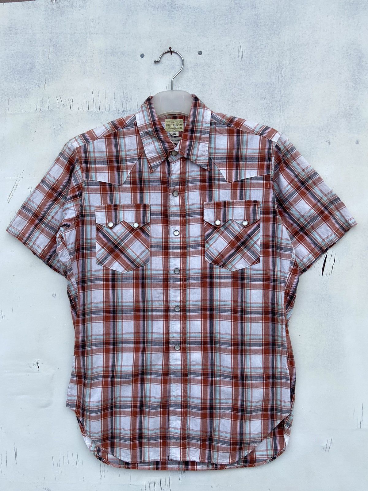 Warehouse Vintage Warehouse Dubbleworks Checkered Shirt Size US M / EU 48-50 / 2 - 1 Thumbnail