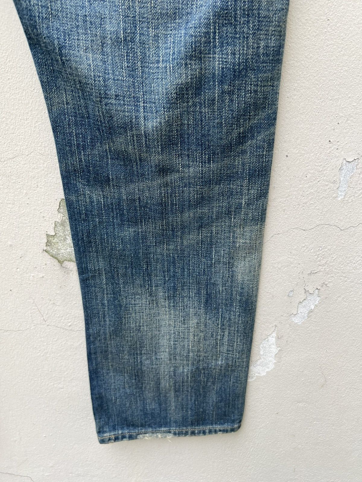 Ralph Lauren Ralph Lauren Rugby Patchwork Distressed Slim Denim Jeans Size US 32 / EU 48 - 17 Thumbnail