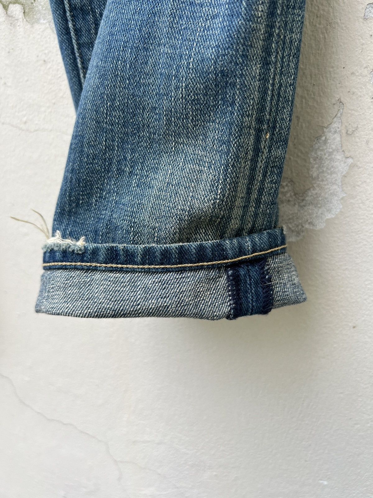 Ralph Lauren Ralph Lauren Rugby Patchwork Distressed Slim Denim Jeans Size US 32 / EU 48 - 11 Thumbnail