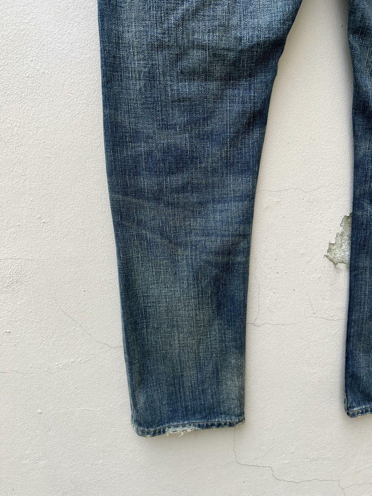 Ralph Lauren Ralph Lauren Rugby Patchwork Distressed Slim Denim Jeans Size US 32 / EU 48 - 14 Thumbnail