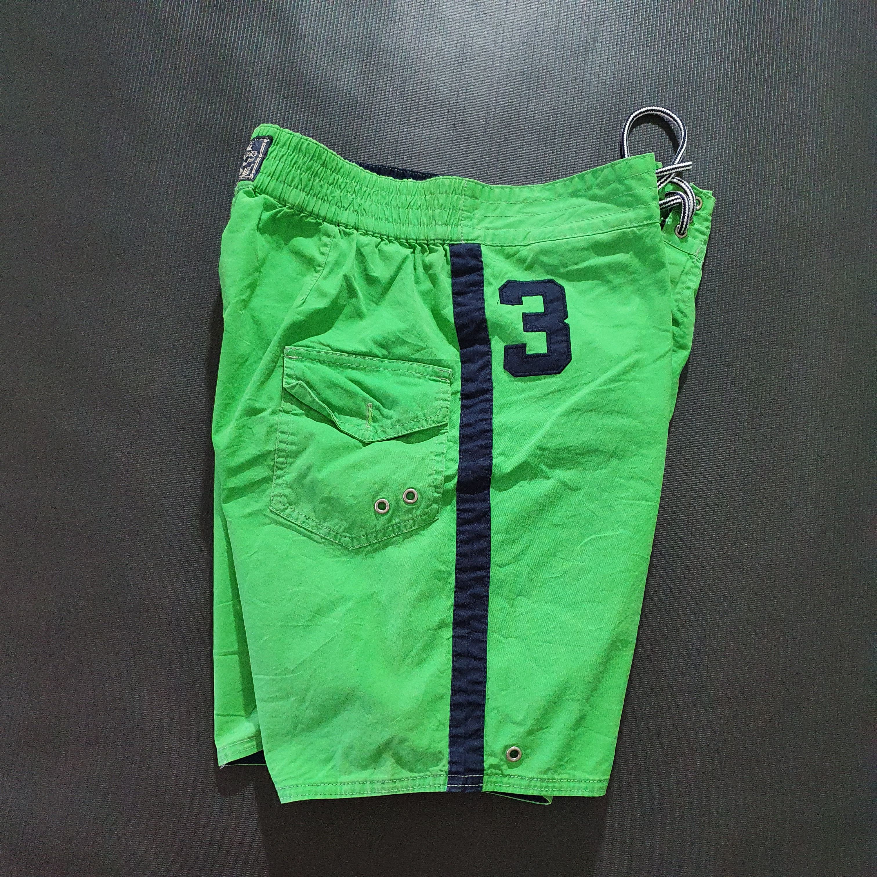 Polo Ralph Lauren × Ralph Lauren NWT Polo by Ralph Lauren Swimming Big Logo Shorts Size US 32 / EU 48 - 7 Thumbnail