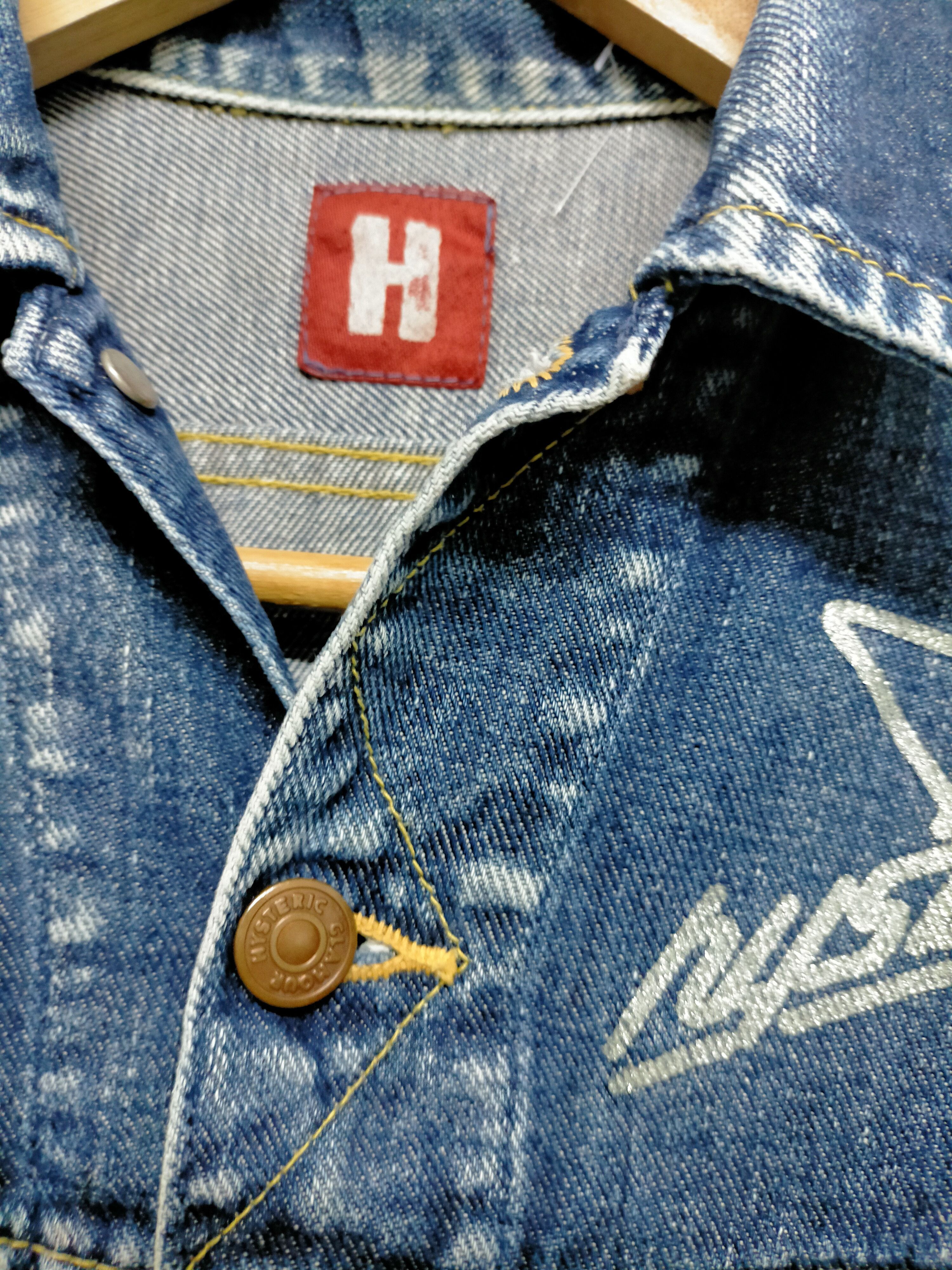 Hysteric Glamour Hysteric Glamour denim trucker jacket (women) Size XS / US 0-2 / IT 36-38 - 4 Thumbnail