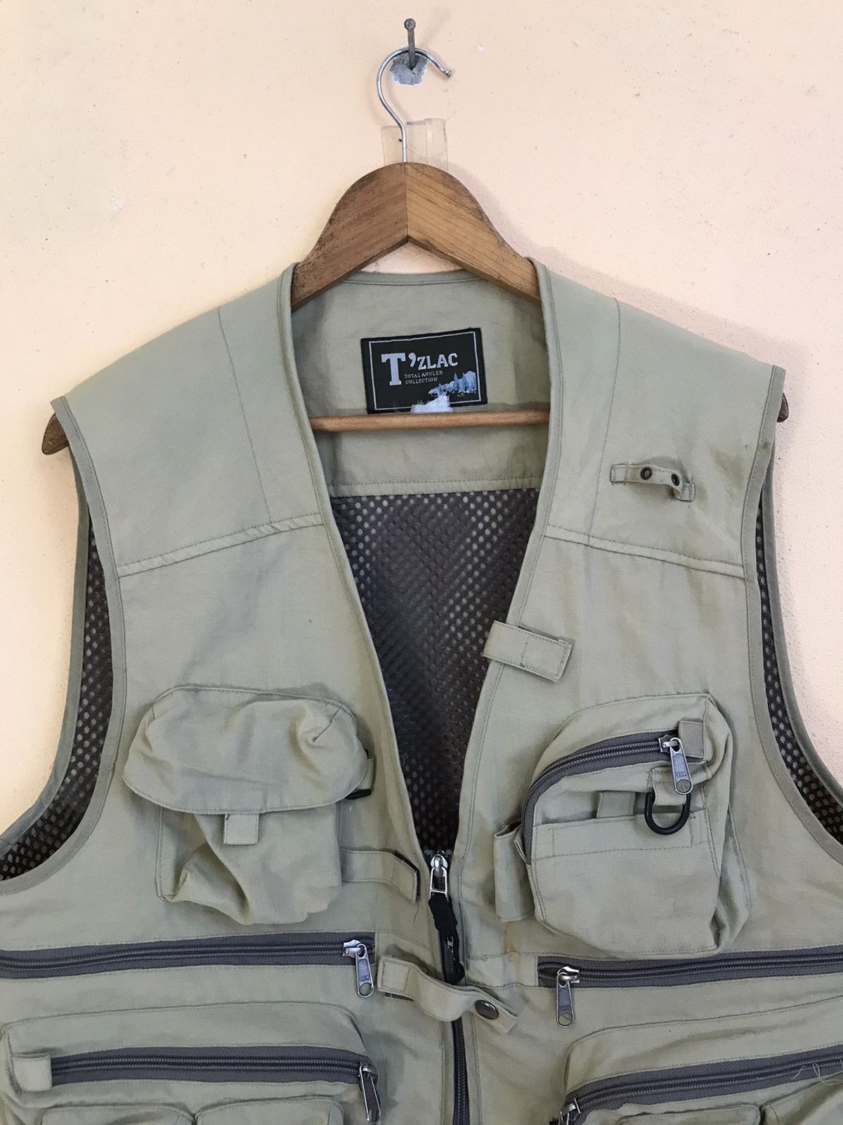 Japanese Brand × Vintage T’zlac Fishing Tactical vest jacket Size US M / EU 48-50 / 2 - 5 Thumbnail