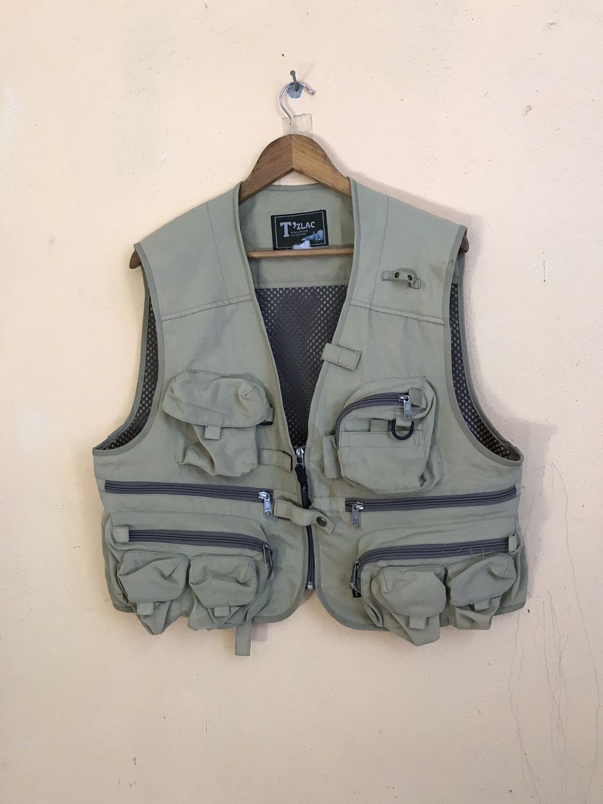 Japanese Brand × Vintage T’zlac Fishing Tactical vest jacket Size US M / EU 48-50 / 2 - 2 Thumbnail