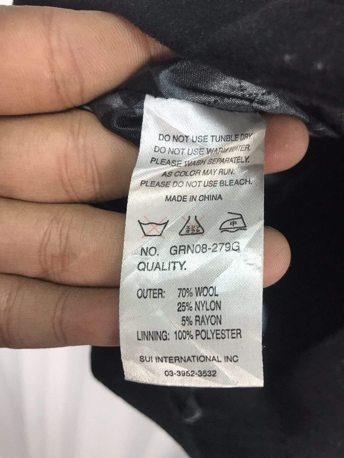 Japanese Brand Grunge forever K.D.C wool jacket Size US S / EU 44-46 / 1 - 4 Thumbnail