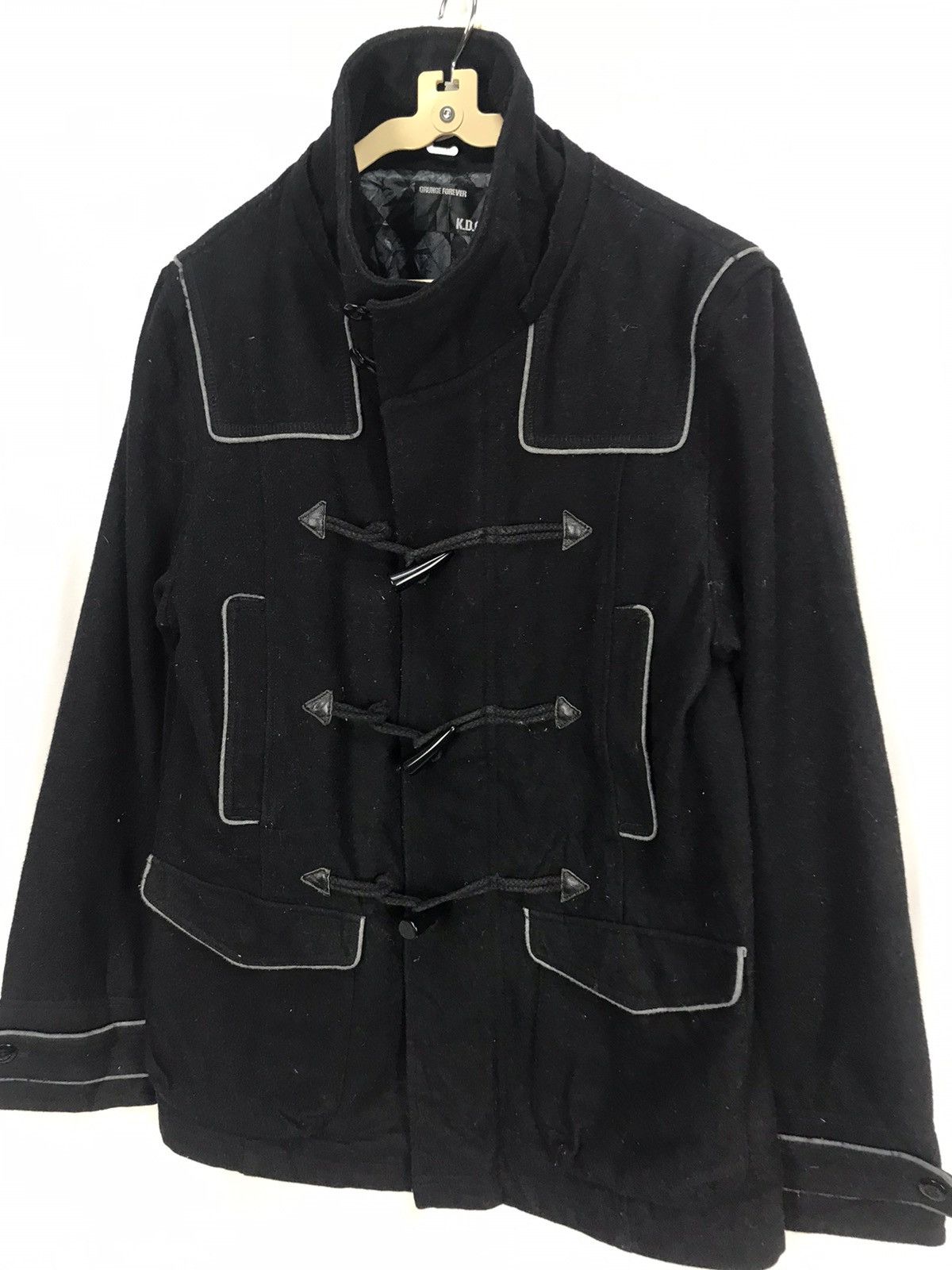 Japanese Brand Grunge forever K.D.C wool jacket Size US S / EU 44-46 / 1 - 6 Thumbnail