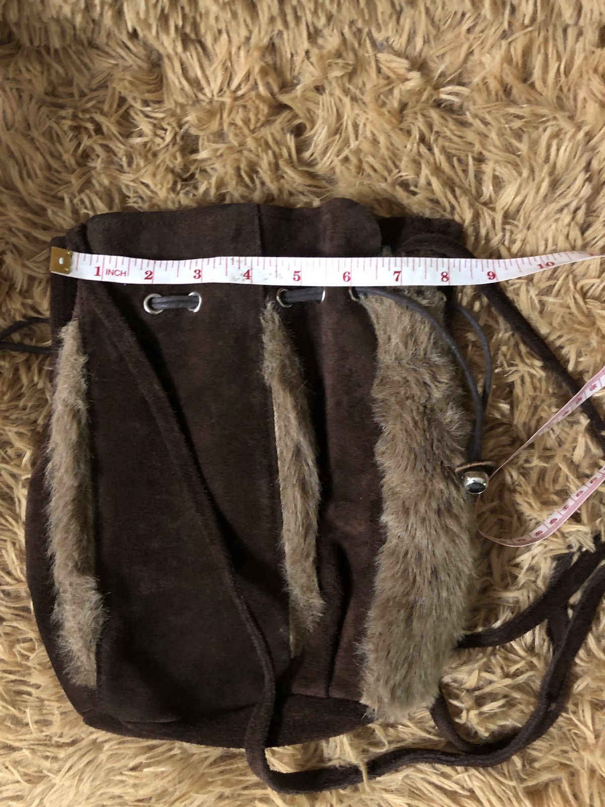 Japanese Brand × Leather NATIVE AMERICAN LEATHER FURS MEDICINE BAG SLING Size ONE SIZE - 9 Thumbnail