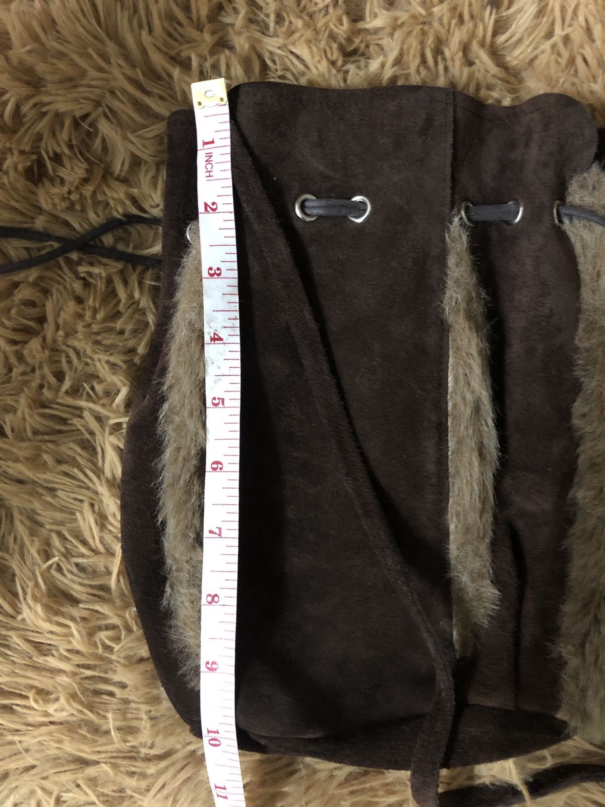 Japanese Brand × Leather NATIVE AMERICAN LEATHER FURS MEDICINE BAG SLING Size ONE SIZE - 10 Thumbnail