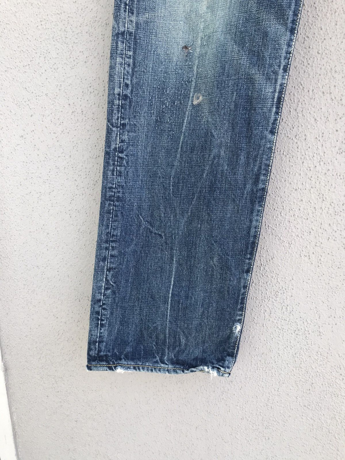 Japanese Brand SPELLBOUND Japan Distressed Denim Jeans Made In Japan Size US 32 / EU 48 - 4 Thumbnail