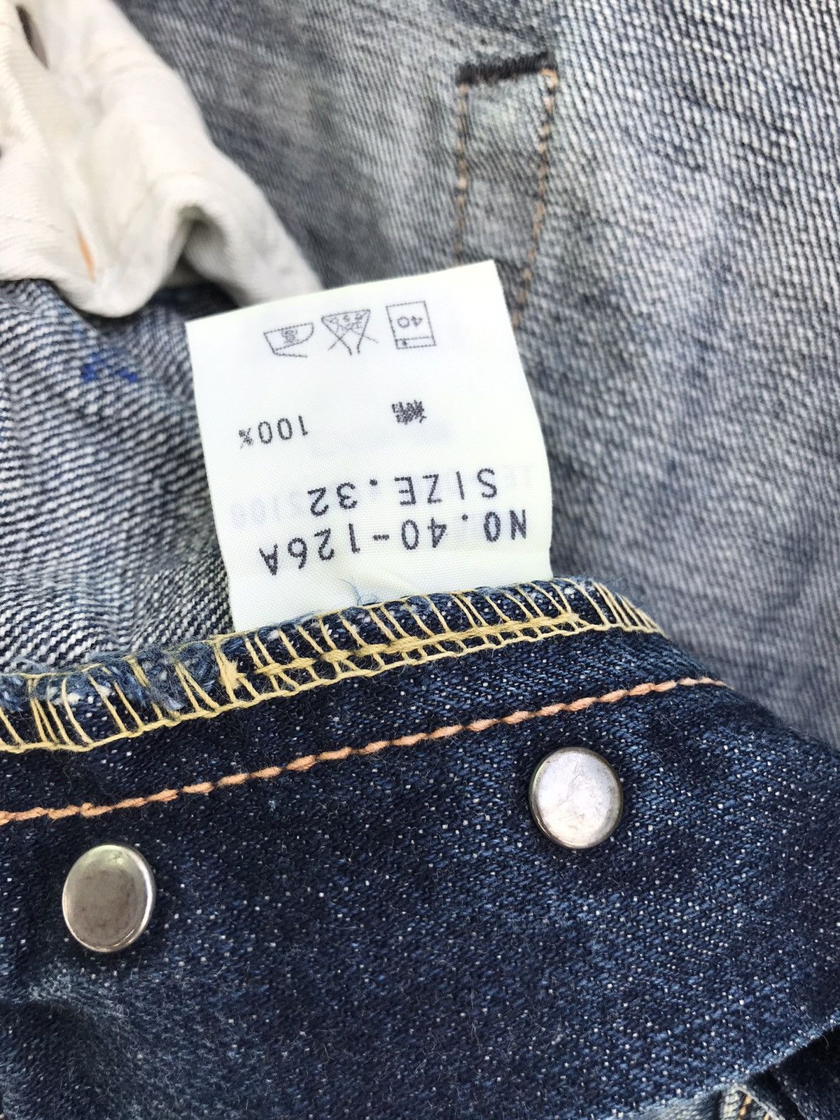 Japanese Brand SPELLBOUND Japan Distressed Denim Jeans Made In Japan Size US 32 / EU 48 - 17 Thumbnail