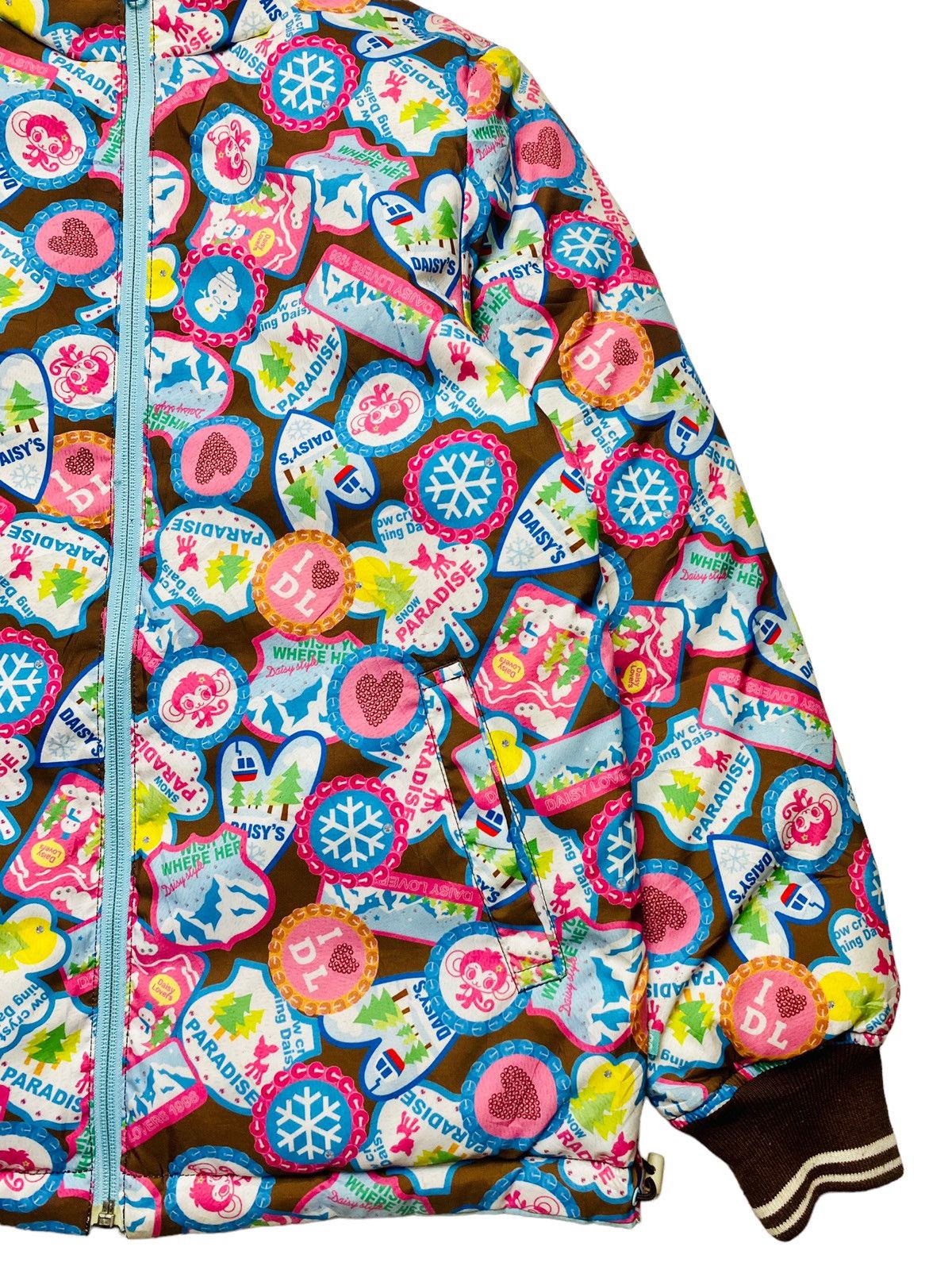 Angel Blue 2000s Daisy Lovers - Reversible Snow Paradise Jacket Size US M / EU 48-50 / 2 - 6 Thumbnail