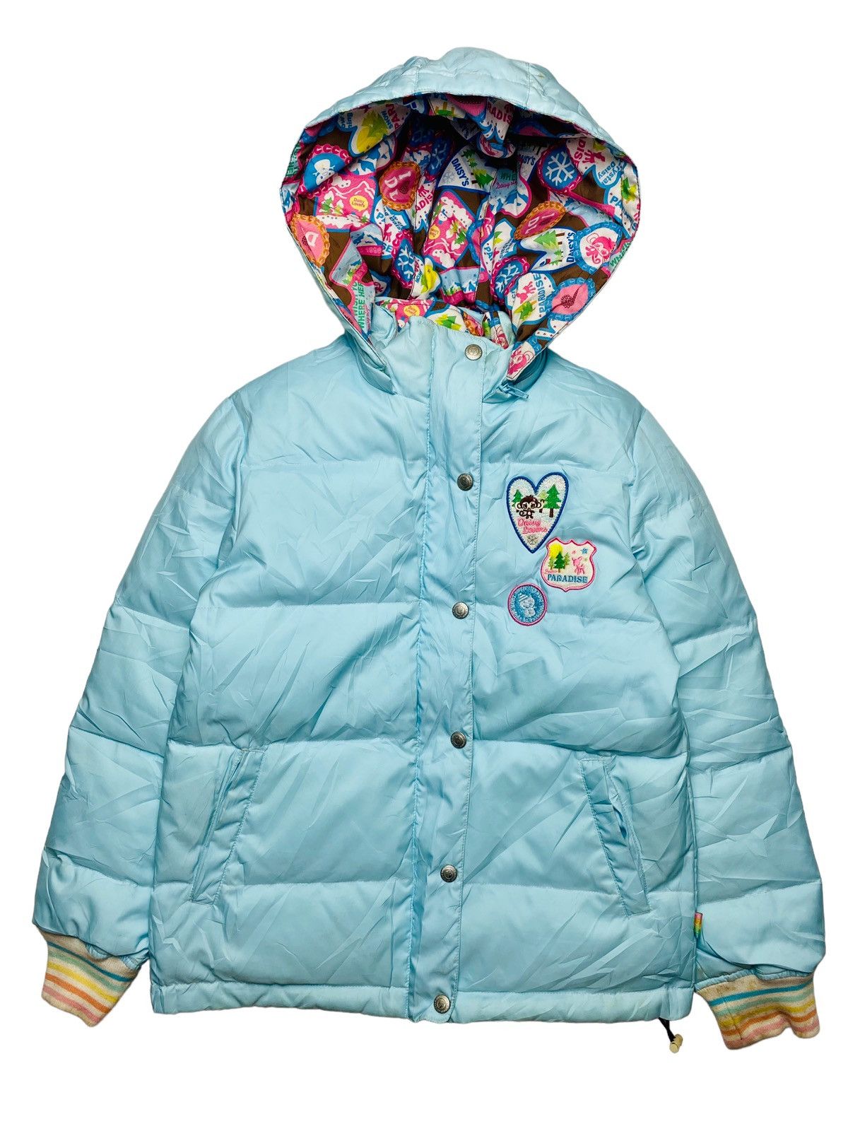 Angel Blue 2000s Daisy Lovers - Reversible Snow Paradise Jacket Size US M / EU 48-50 / 2 - 2 Thumbnail