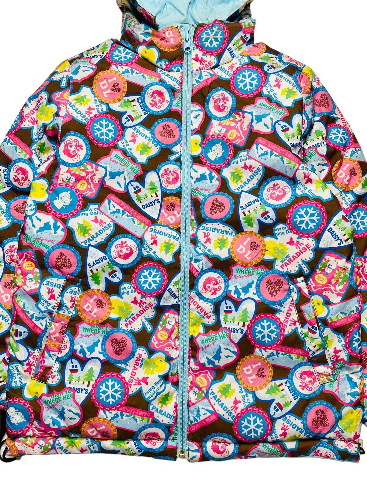 Angel Blue 2000s Daisy Lovers - Reversible Snow Paradise Jacket Size US M / EU 48-50 / 2 - 5 Thumbnail