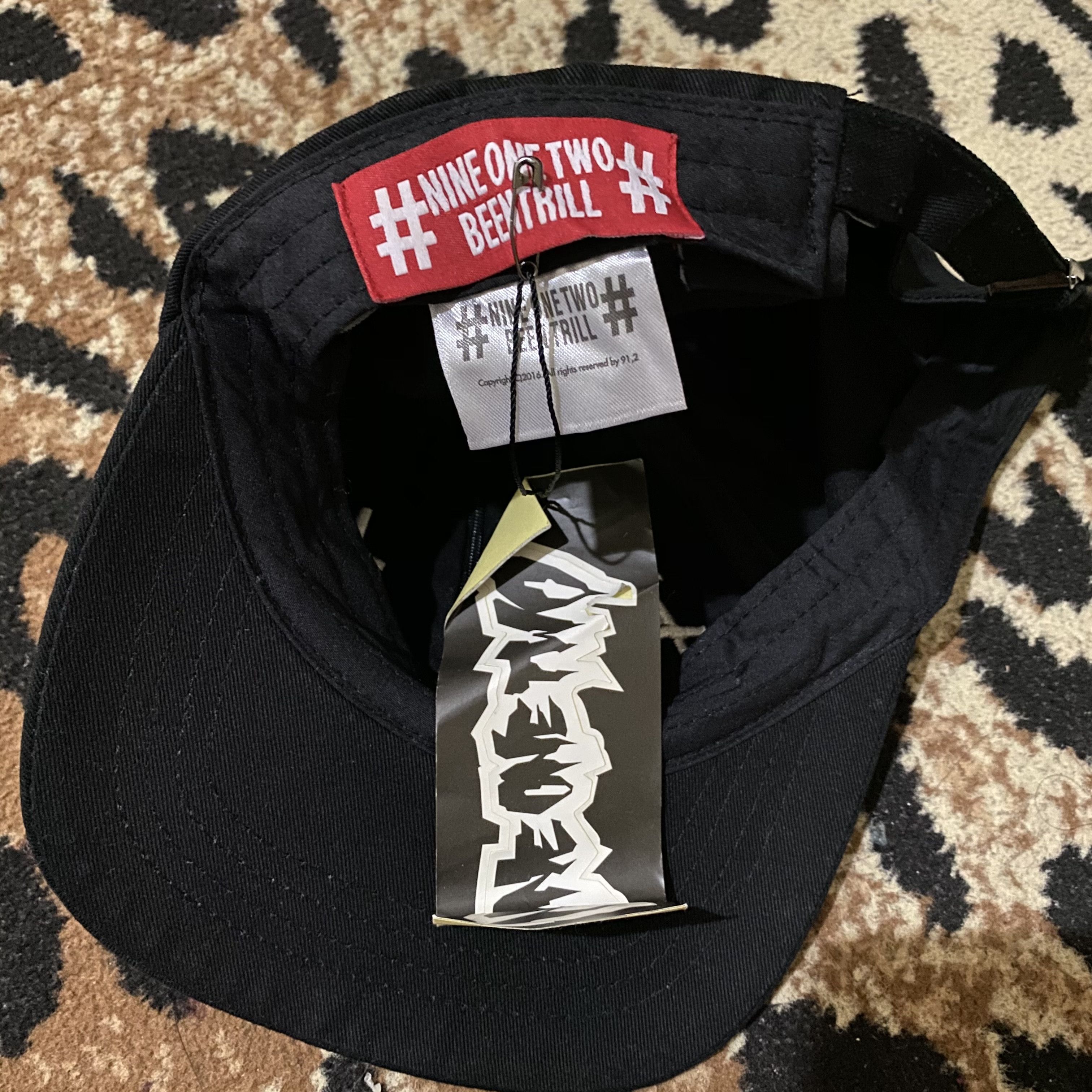 Been Trill × Designer × Japanese Brand BEEN TRILL NINE ONE TWO Nice Design Hats Size ONE SIZE - 6 Thumbnail