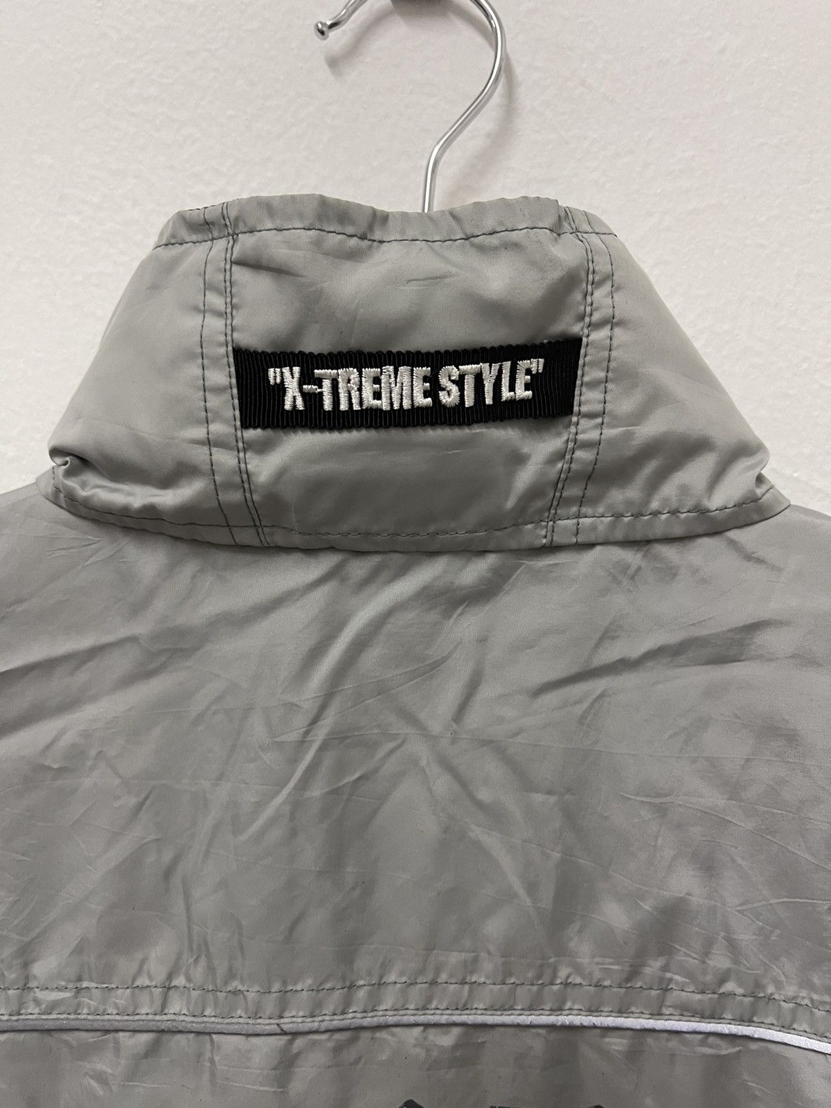 Japanese Brand × Vintage Vintage Blue Cross School Printed Light Jacket Size US S / EU 44-46 / 1 - 10 Thumbnail