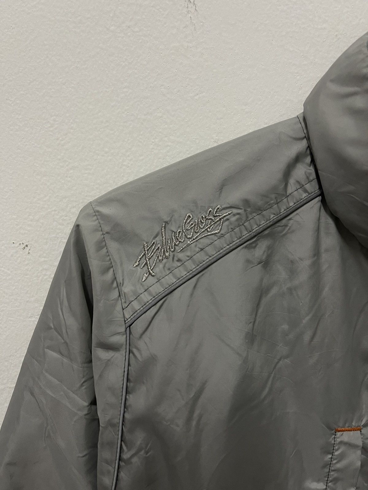 Japanese Brand × Vintage Vintage Blue Cross School Printed Light Jacket Size US S / EU 44-46 / 1 - 5 Thumbnail