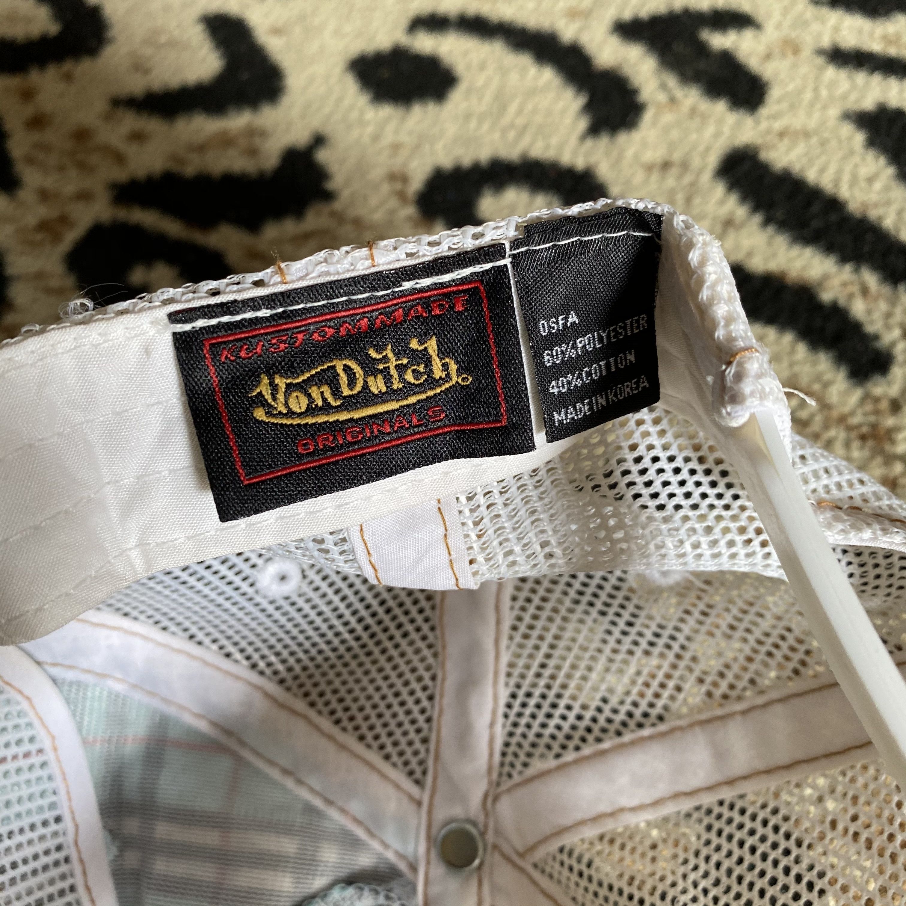 Von Dutch Von Dutch Trucker Hats Size ONE SIZE - 4 Thumbnail