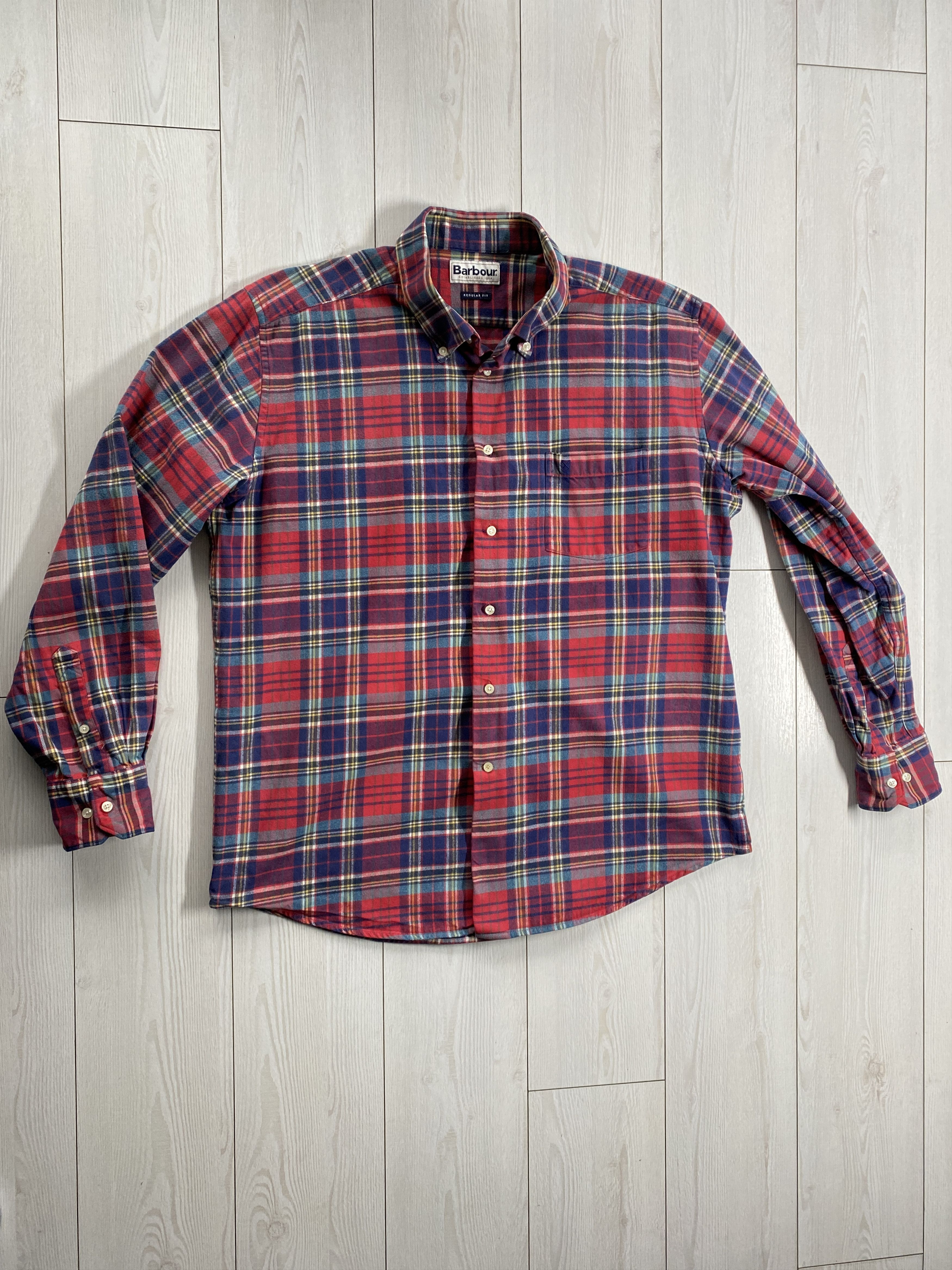 Barbour Barbour flannel shirt size M | Grailed