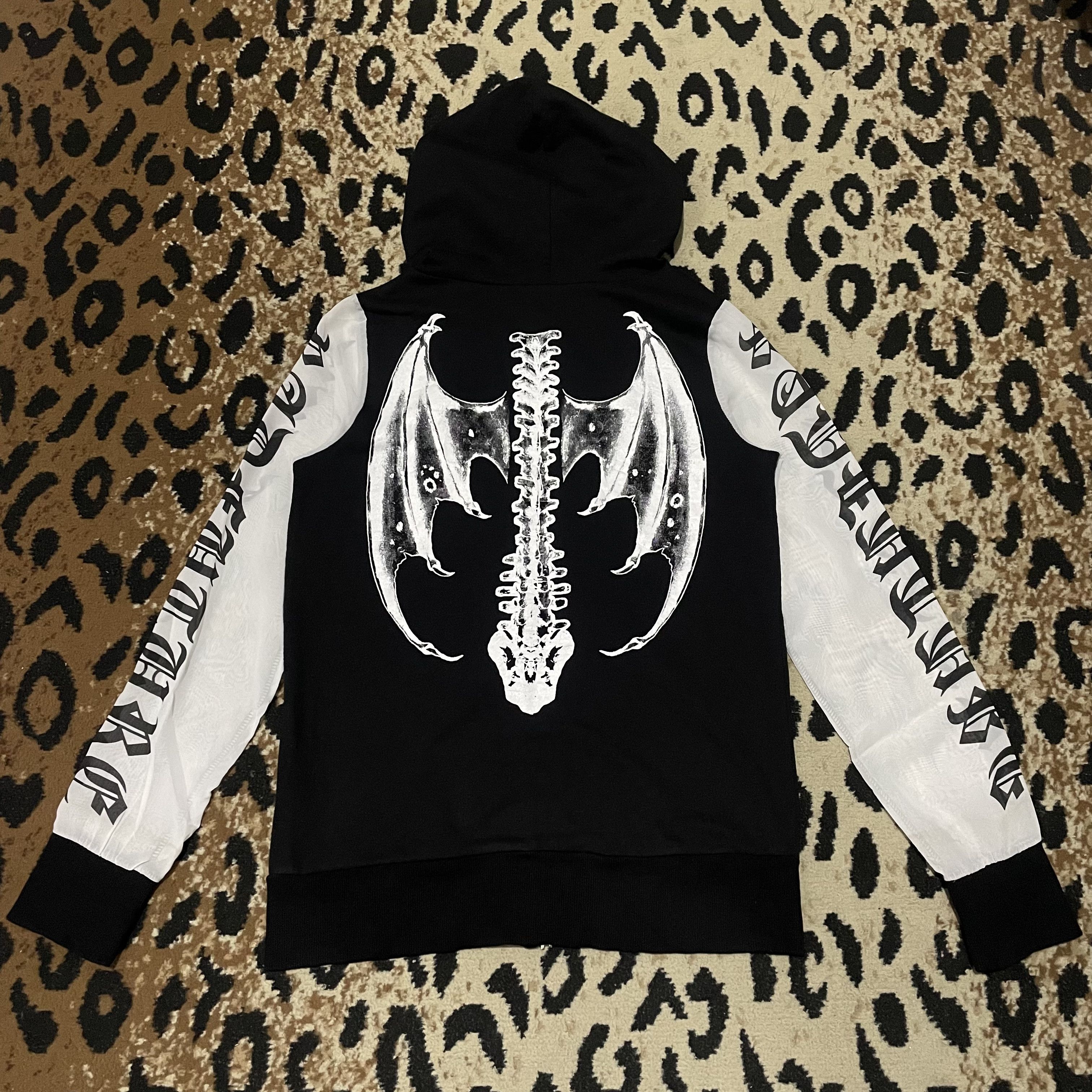 Japanese Brand × Seditionaries Glad News Radfuture Skeleton Zip Hoodie Size US M / EU 48-50 / 2 - 7 Thumbnail
