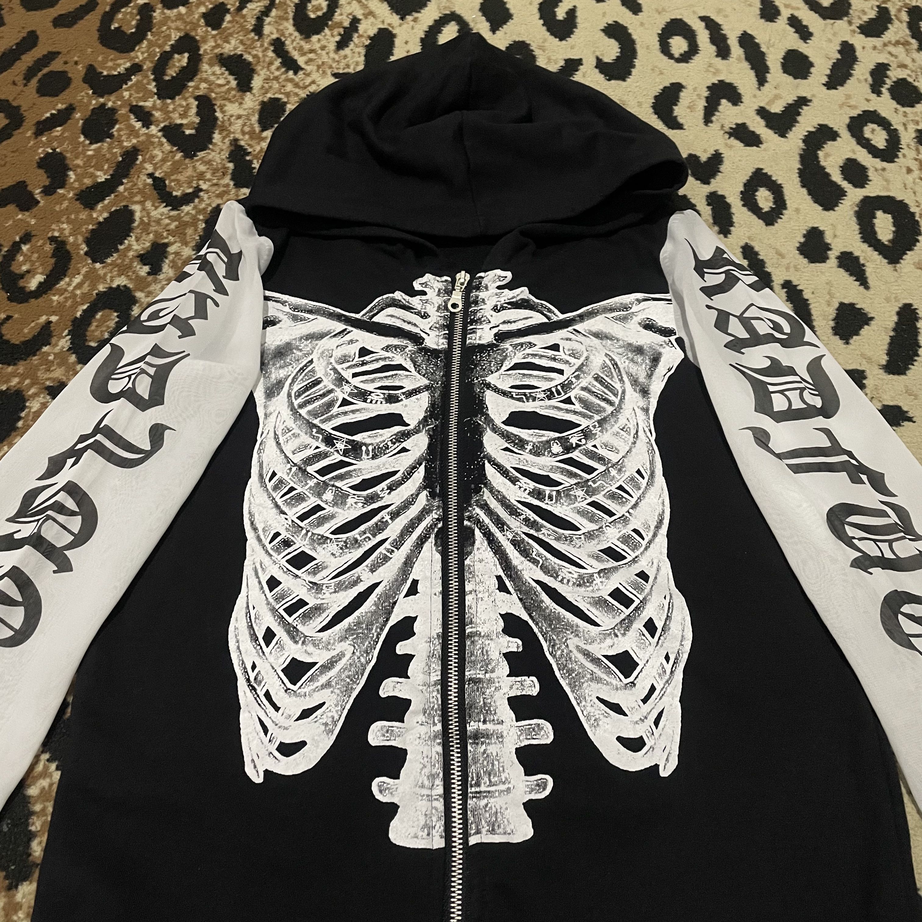 Japanese Brand × Seditionaries Glad News Radfuture Skeleton Zip Hoodie Size US M / EU 48-50 / 2 - 2 Thumbnail