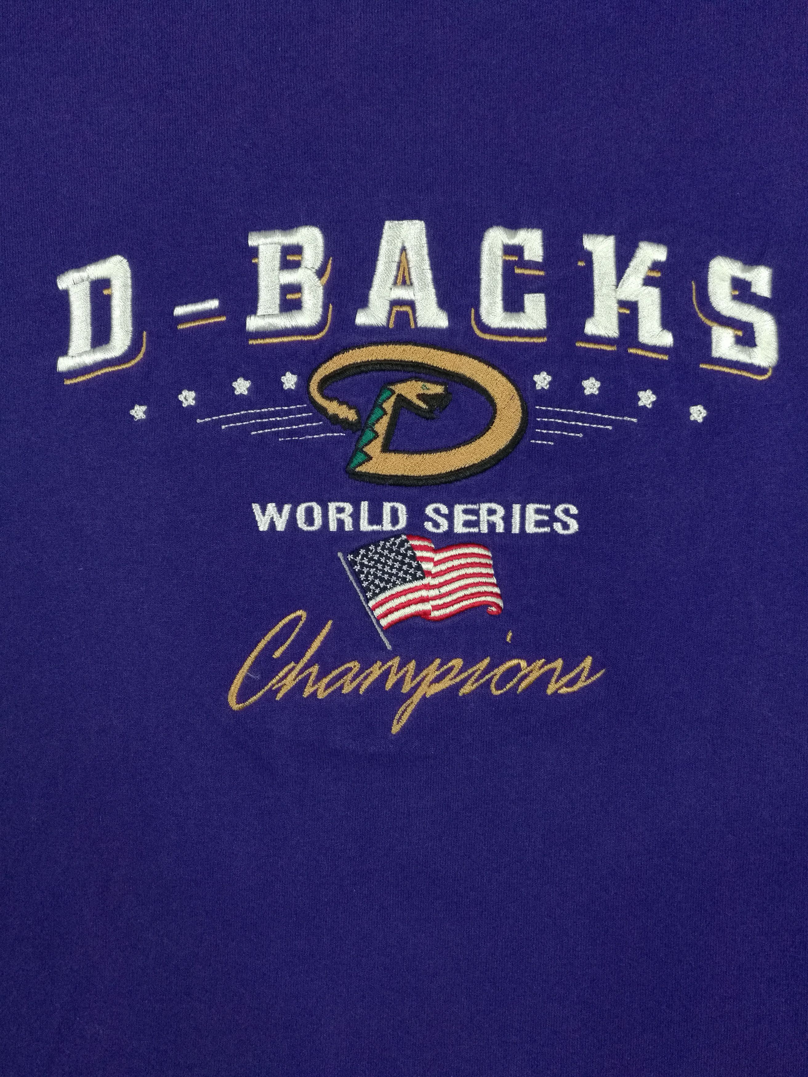 MLB Vintage MLB D-Backs World Series Champion T Shirt Size US L / EU 52-54 / 3 - 2 Thumbnail