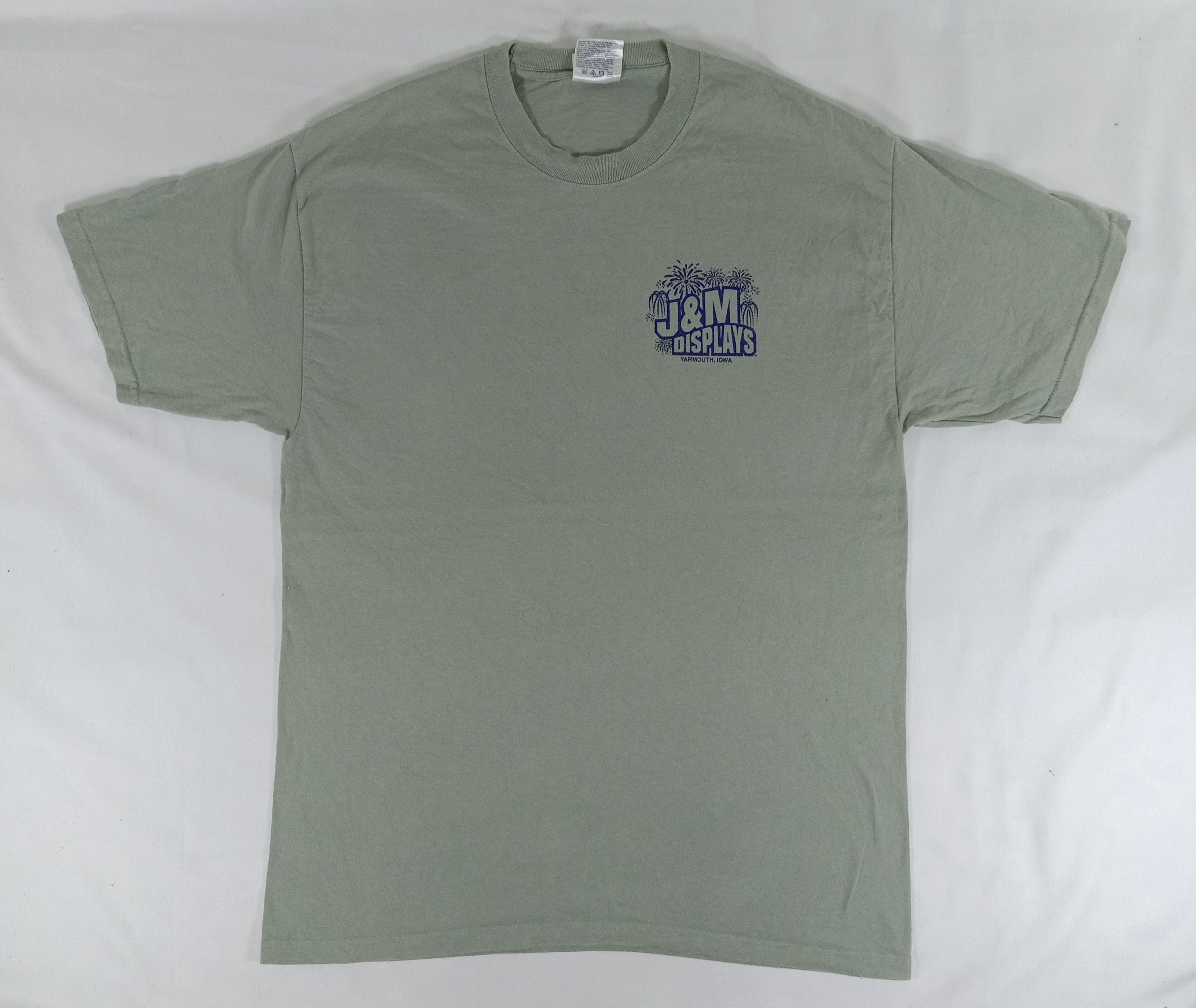 Vintage Vintage J & M Display Yarmouth Lowa T Shirt Size US L / EU 52-54 / 3 - 3 Thumbnail