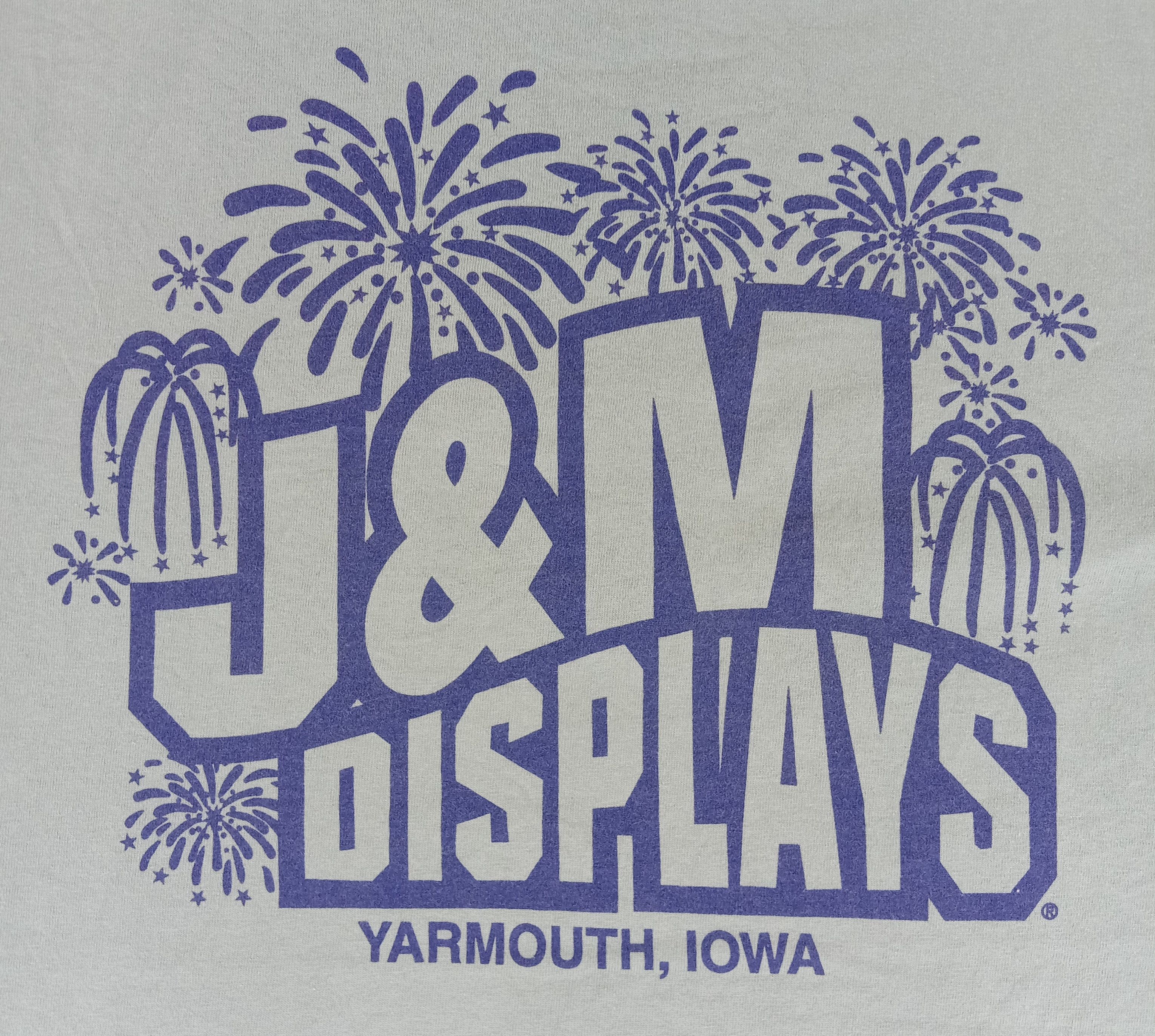Vintage Vintage J & M Display Yarmouth Lowa T Shirt Size US L / EU 52-54 / 3 - 2 Thumbnail