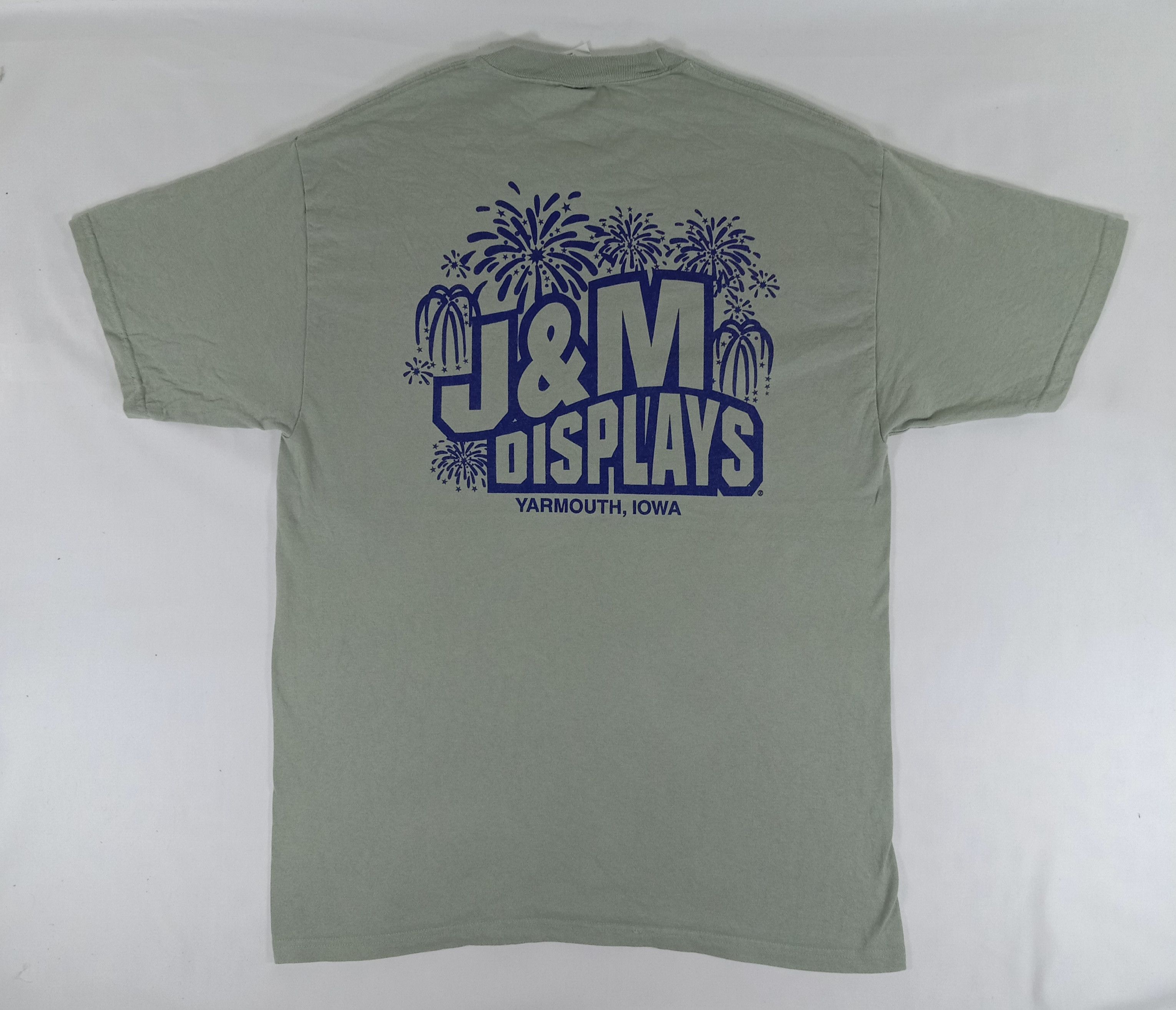Vintage Vintage J & M Display Yarmouth Lowa T Shirt Size US L / EU 52-54 / 3 - 1 Thumbnail