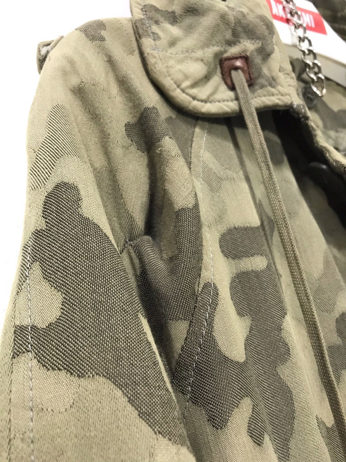 Maison MIHARA YASUHIRO 🛩Miharayasuhiro🛩Damask Camo Military Parka Fish Tail 8🟩 Size US S / EU 44-46 / 1 - 5 Thumbnail