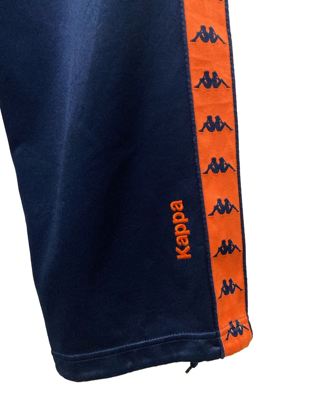 Kappa × Vintage Vintage Kappa Side Taped Orange Sweatpants / Track Pants Size US 29 - 7 Thumbnail