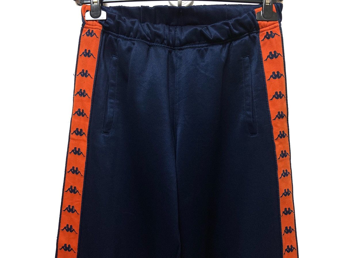 Kappa × Vintage Vintage Kappa Side Taped Orange Sweatpants / Track Pants Size US 29 - 5 Thumbnail