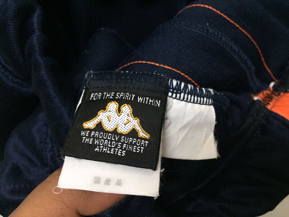 Kappa × Vintage Vintage Kappa Side Taped Orange Sweatpants / Track Pants Size US 29 - 8 Thumbnail