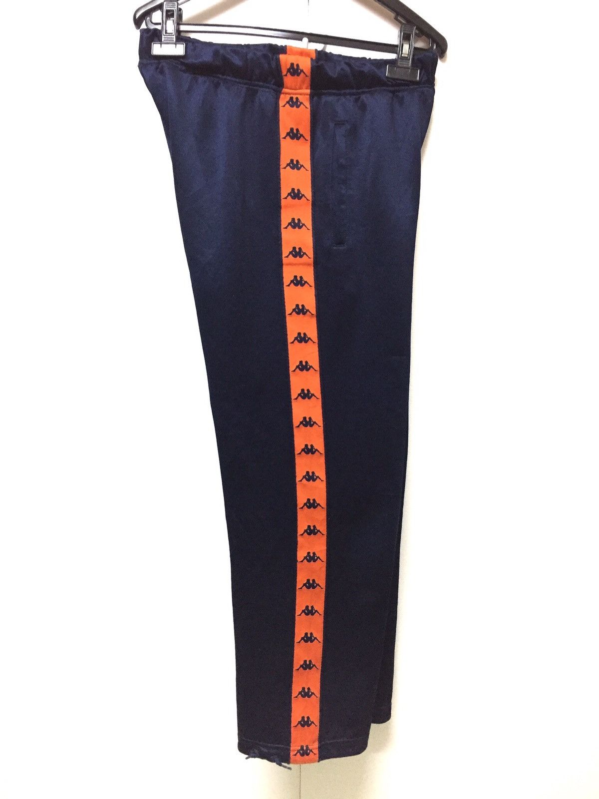 Kappa × Vintage Vintage Kappa Side Taped Orange Sweatpants / Track Pants Size US 29 - 4 Thumbnail