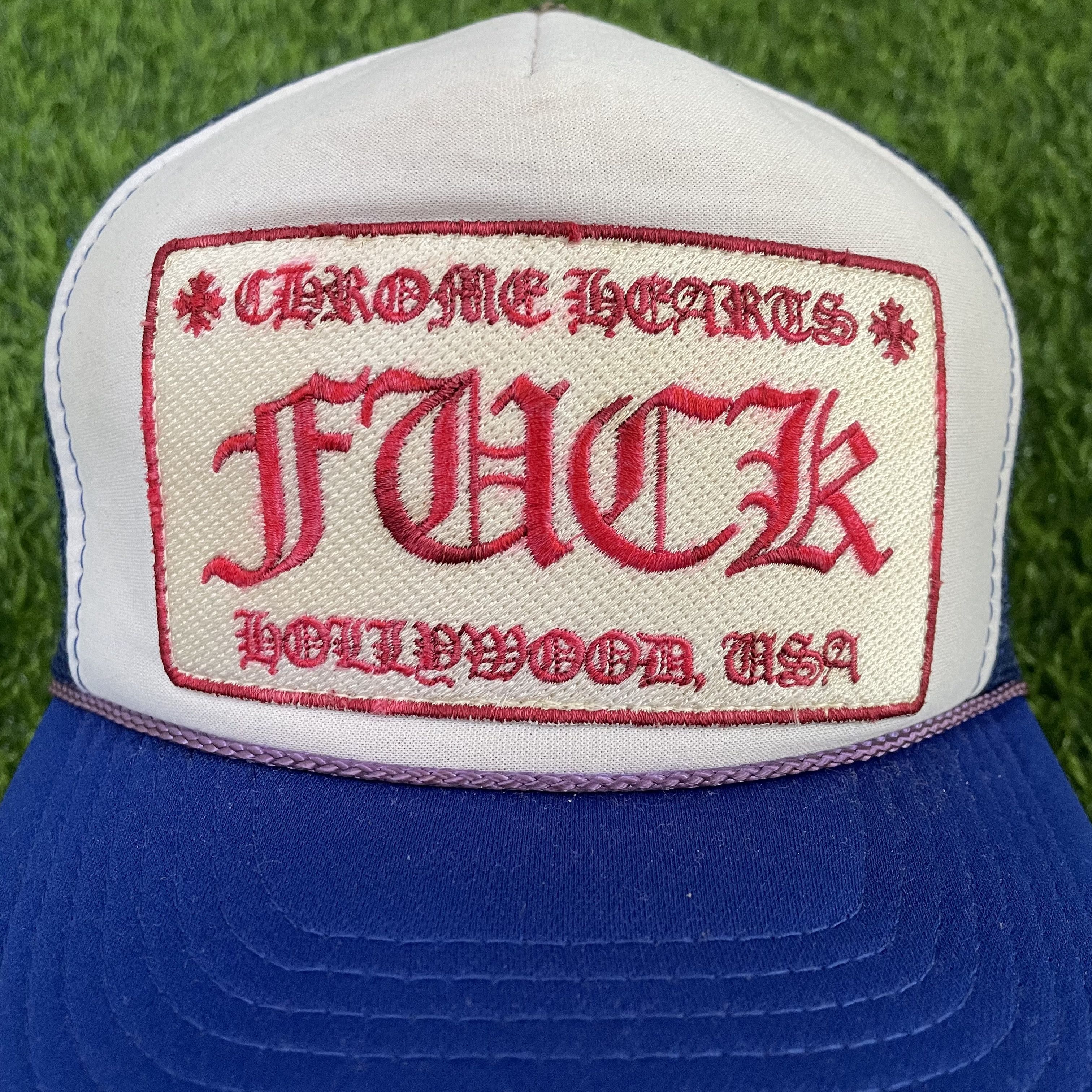 Chrome Hearts Vintage Chrome Hearts OTTO Trucker Hats Size ONE SIZE - 2 Thumbnail
