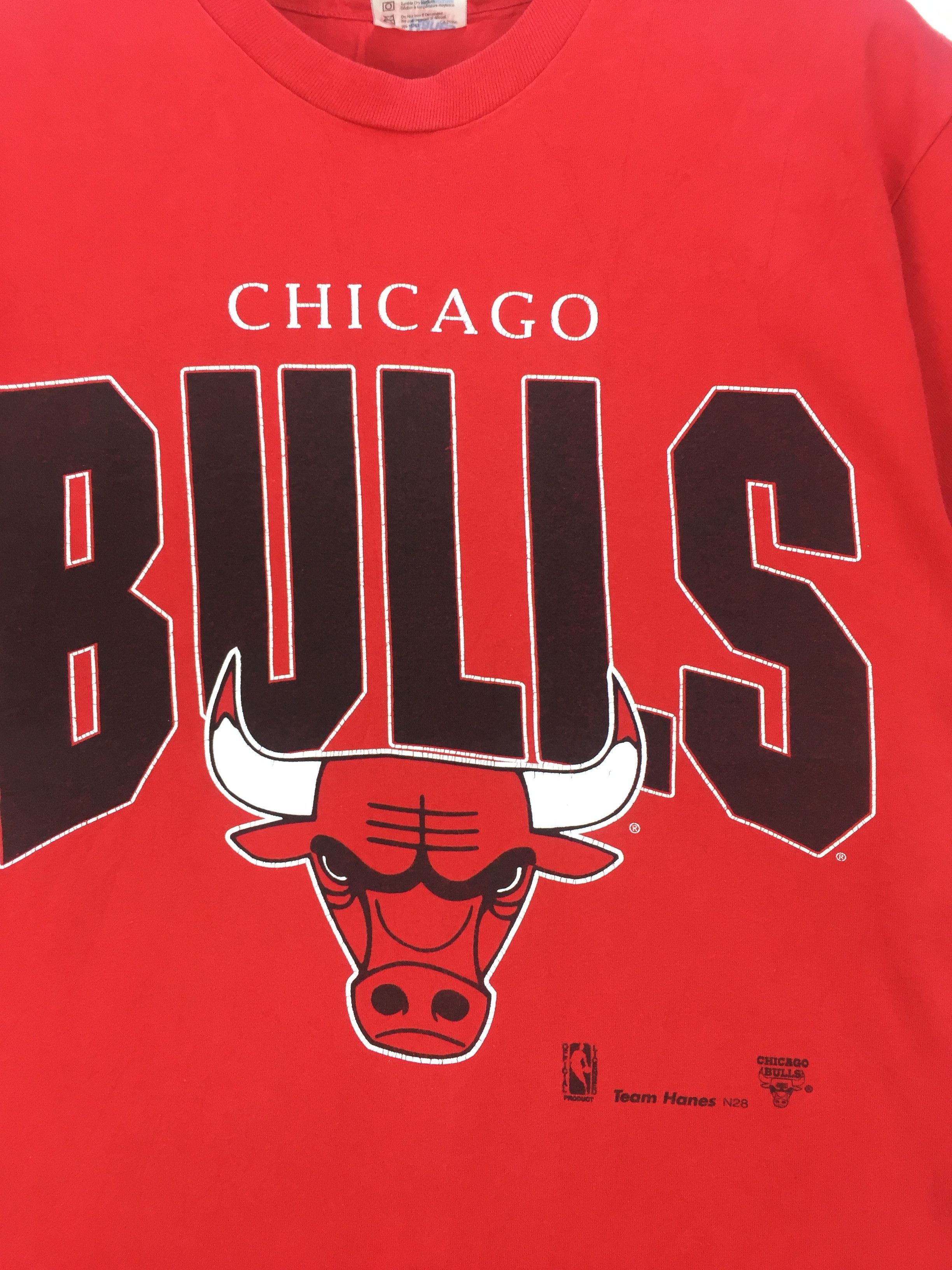 Hanes × Vintage VINTAGE CHICAGO BULLS TEES Size US M / EU 48-50 / 2 - 2 Thumbnail