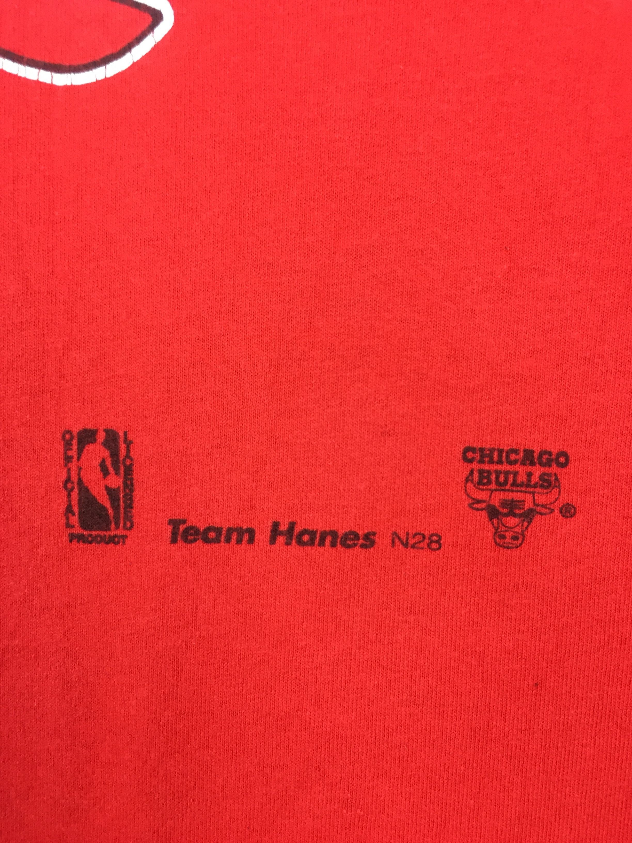 Hanes × Vintage VINTAGE CHICAGO BULLS TEES Size US M / EU 48-50 / 2 - 3 Thumbnail