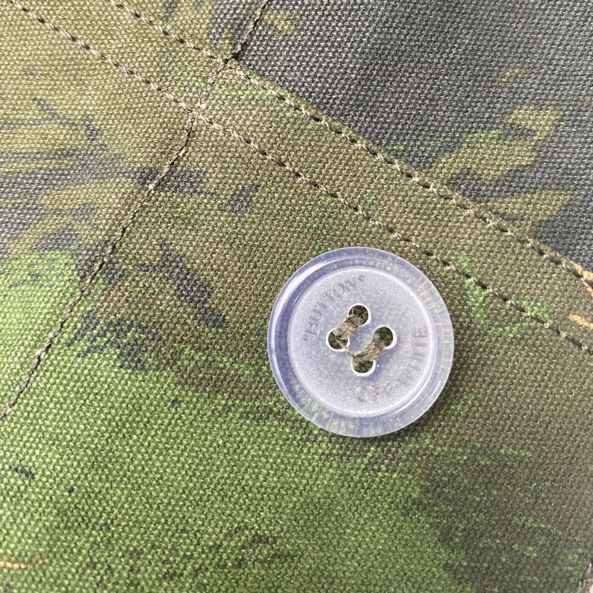 Off-White AW19 Paint Brush Camo Field Jacket Size US L / EU 52-54 / 3 - 4 Thumbnail