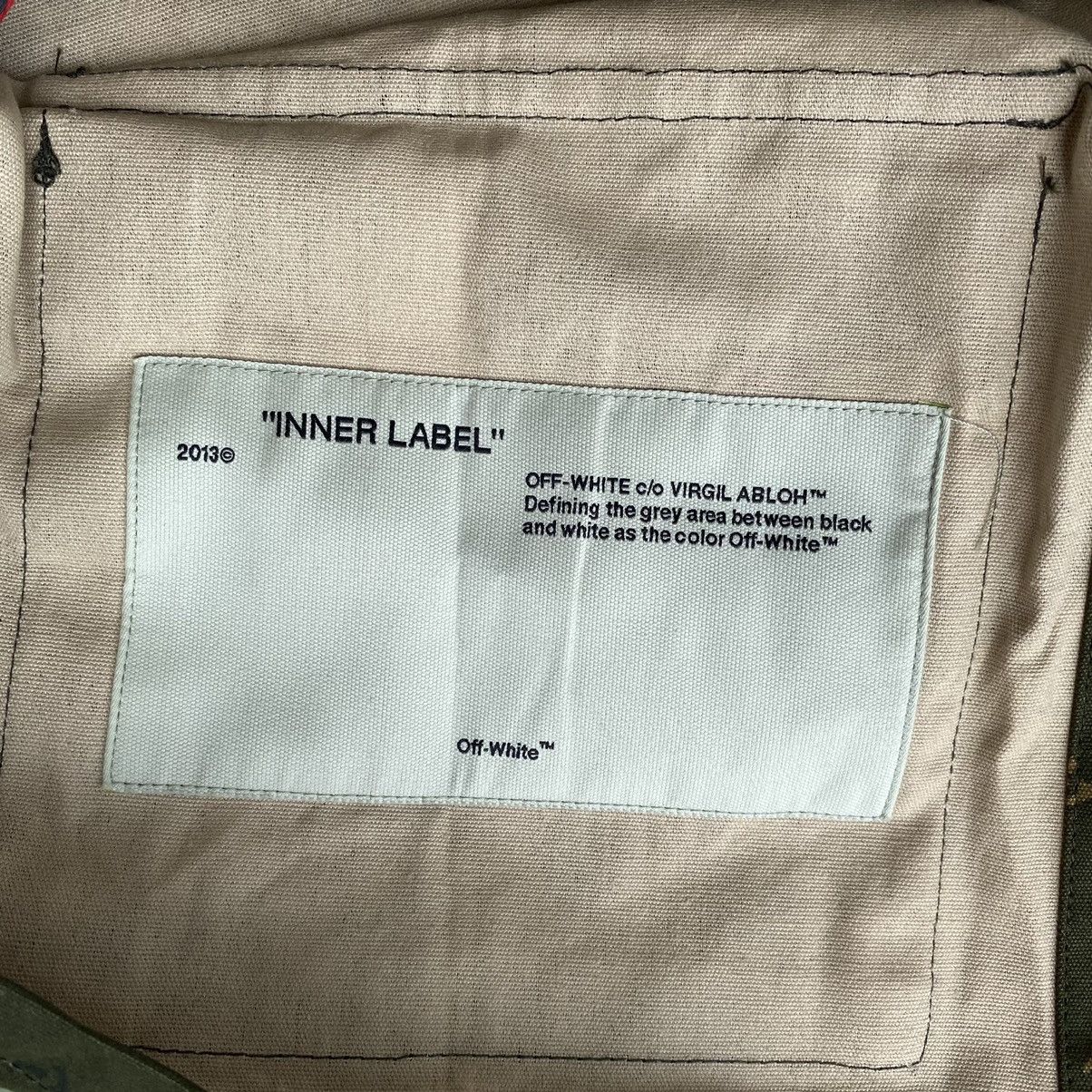 Off-White AW19 Paint Brush Camo Field Jacket Size US L / EU 52-54 / 3 - 10 Thumbnail