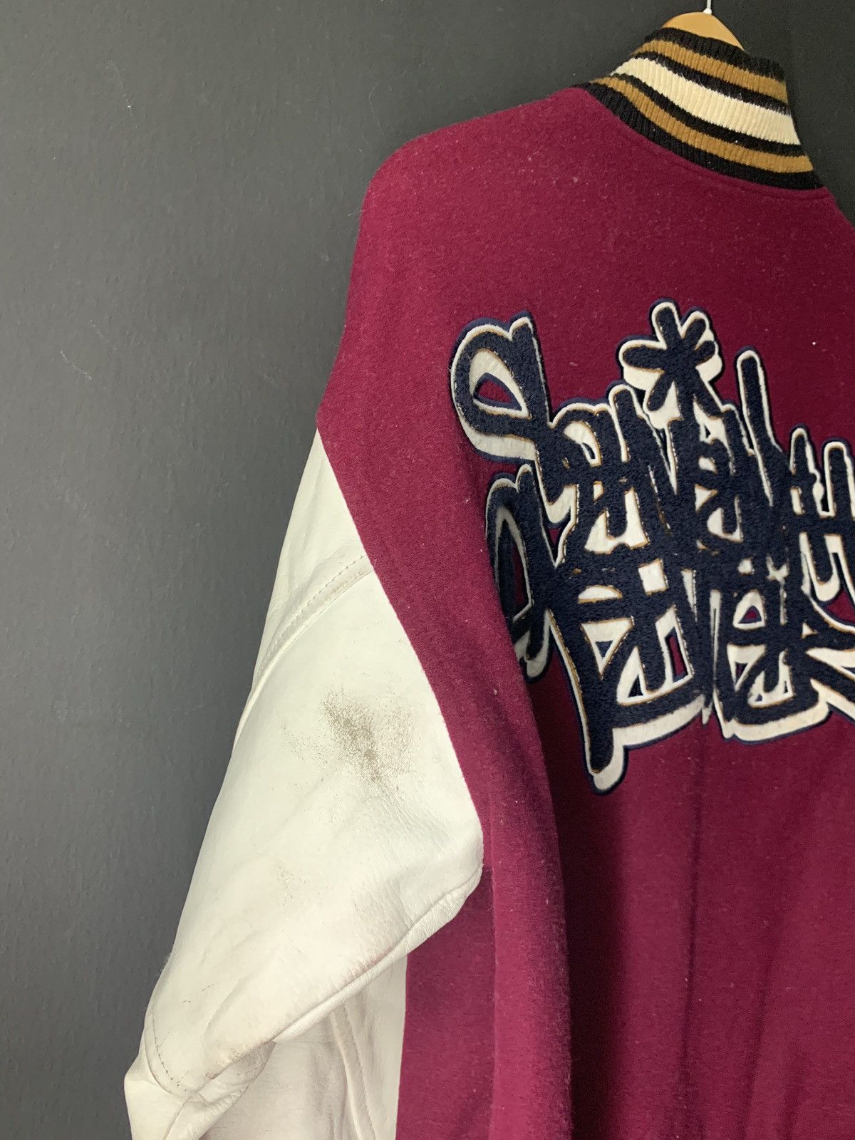 Vintage ❤️‍🔥 Vintage Major League Vandals Limited Varsity Jacket Size US L / EU 52-54 / 3 - 6 Thumbnail