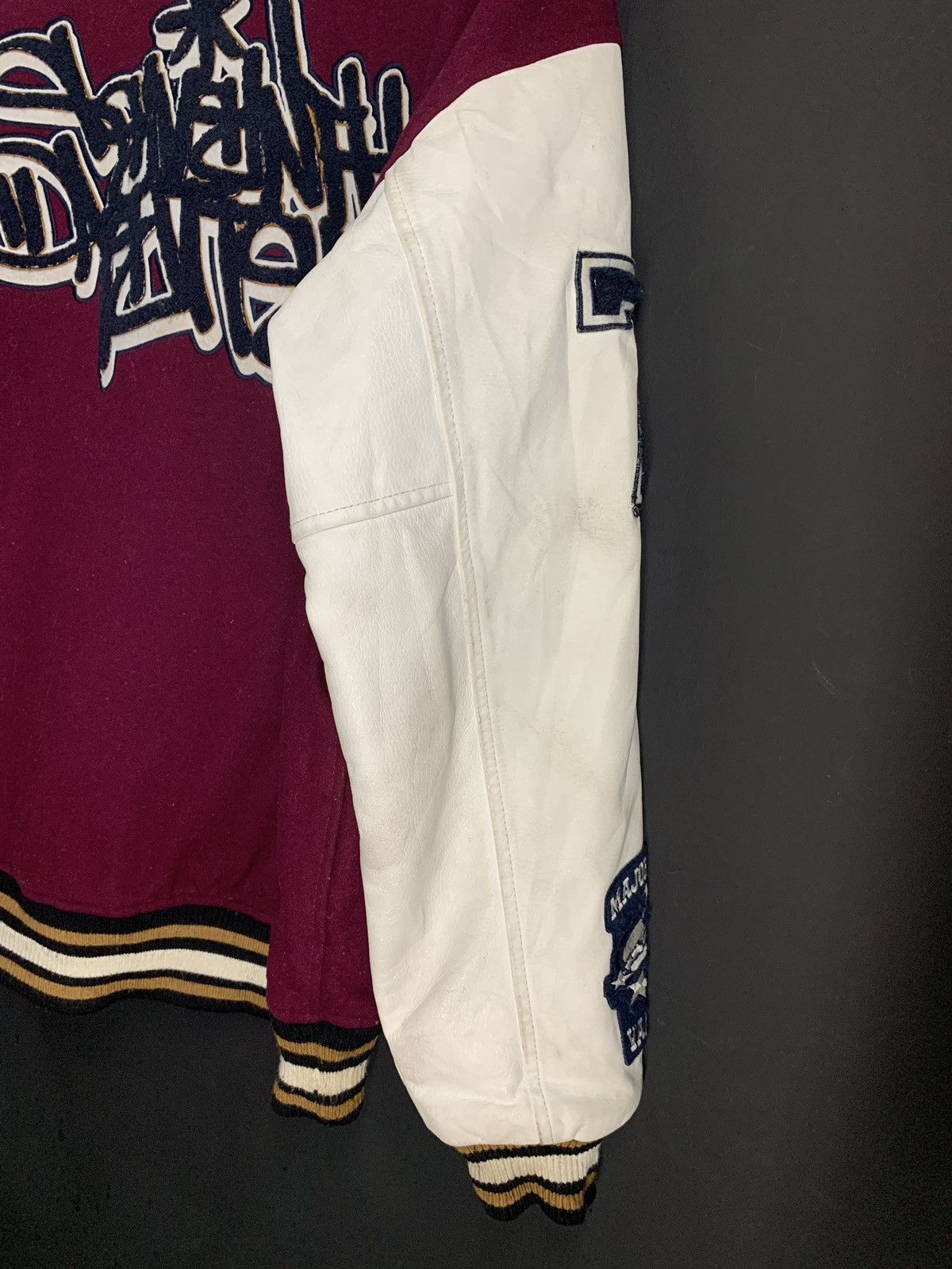 Vintage ❤️‍🔥 Vintage Major League Vandals Limited Varsity Jacket Size US L / EU 52-54 / 3 - 7 Thumbnail