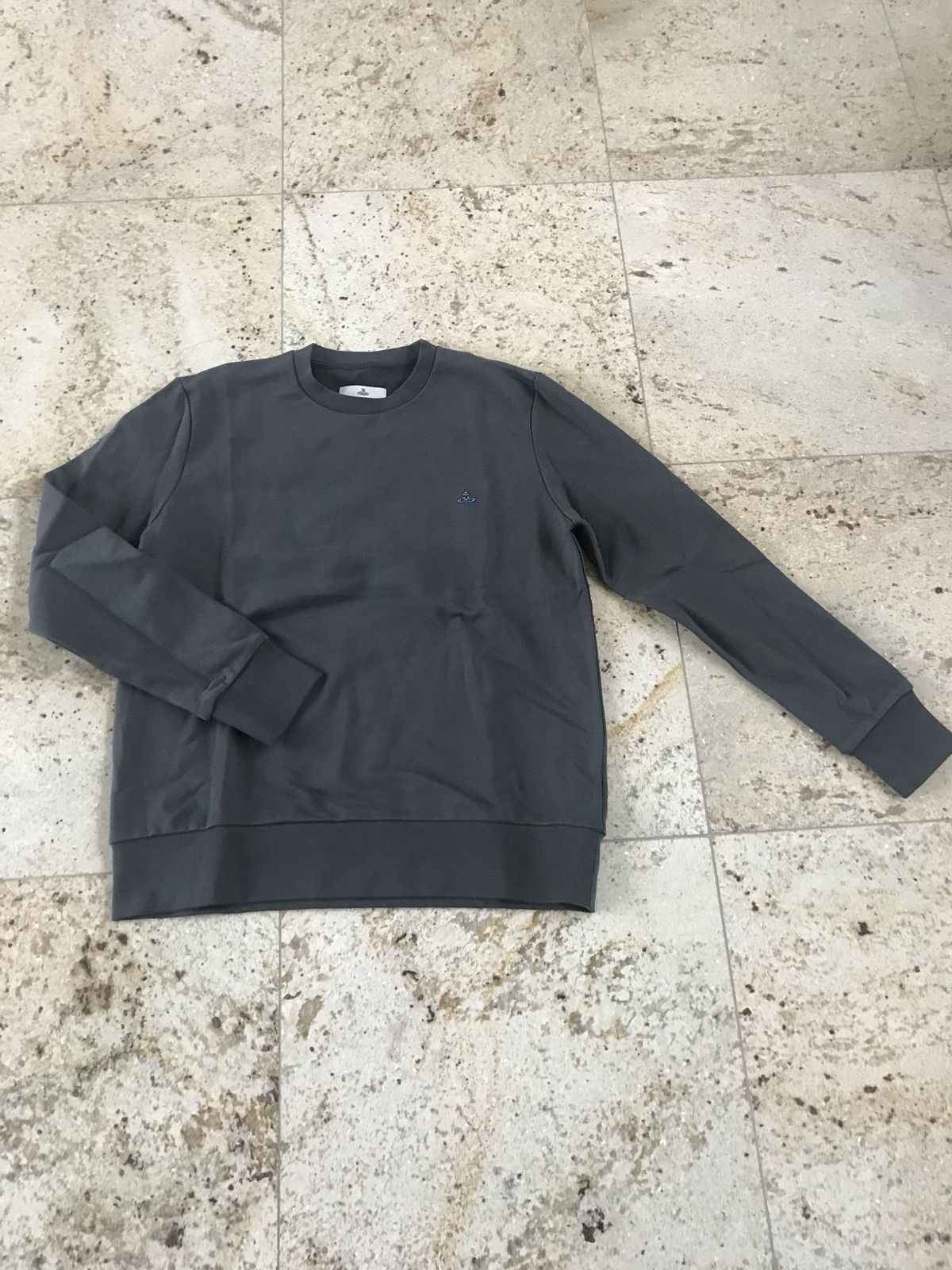Vivienne Westwood o1rshd1 Q.3 / Grey Crew Neck Sweater Size US M / EU 48-50 / 2 - 1 Thumbnail