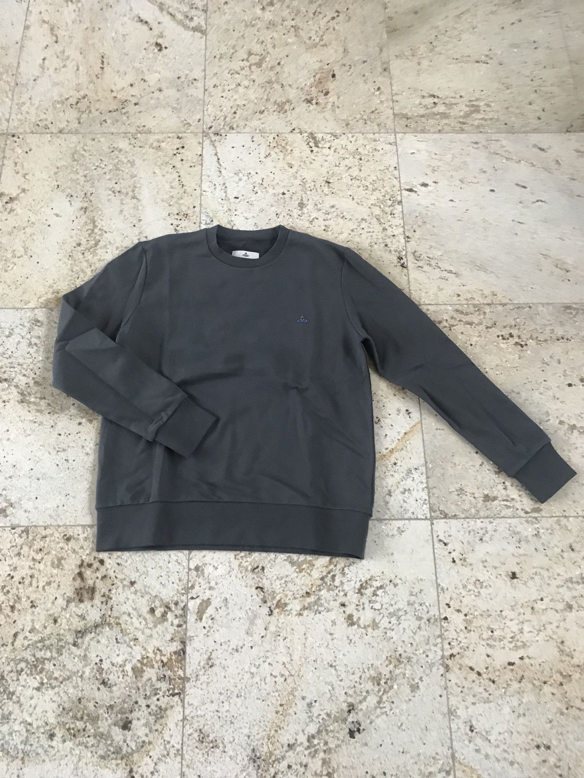 Vivienne Westwood o1rshd1 Q.3 / Grey Crew Neck Sweater Size US M / EU 48-50 / 2 - 2 Thumbnail
