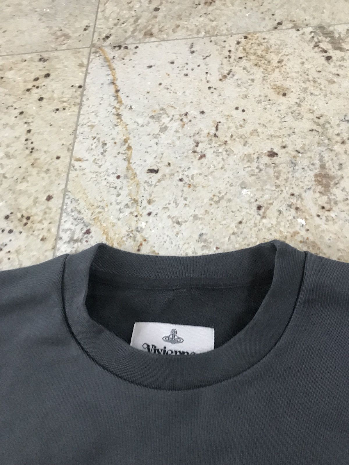 Vivienne Westwood o1rshd1 Q.3 / Grey Crew Neck Sweater Size US M / EU 48-50 / 2 - 10 Thumbnail