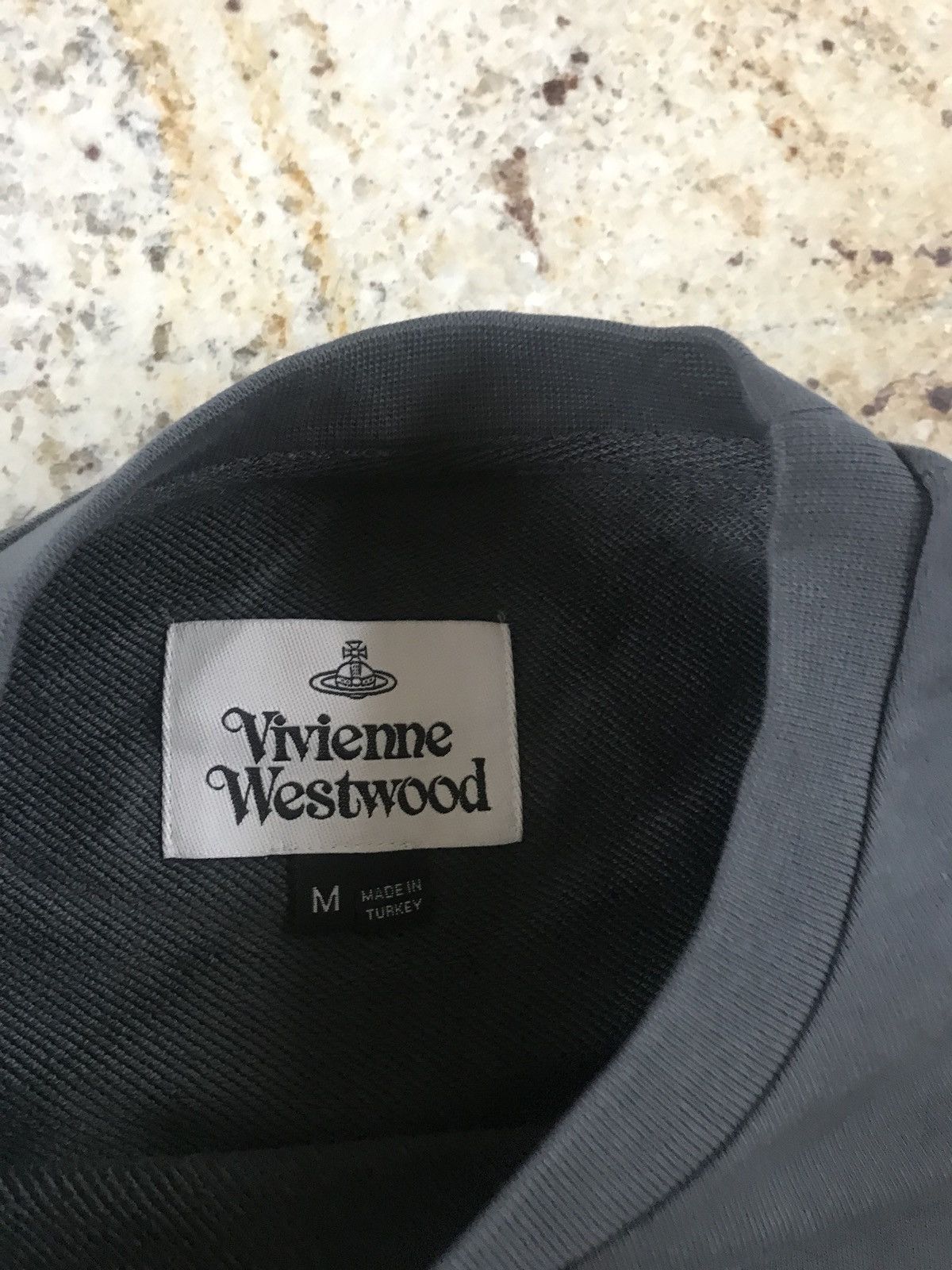 Vivienne Westwood o1rshd1 Q.3 / Grey Crew Neck Sweater Size US M / EU 48-50 / 2 - 16 Thumbnail