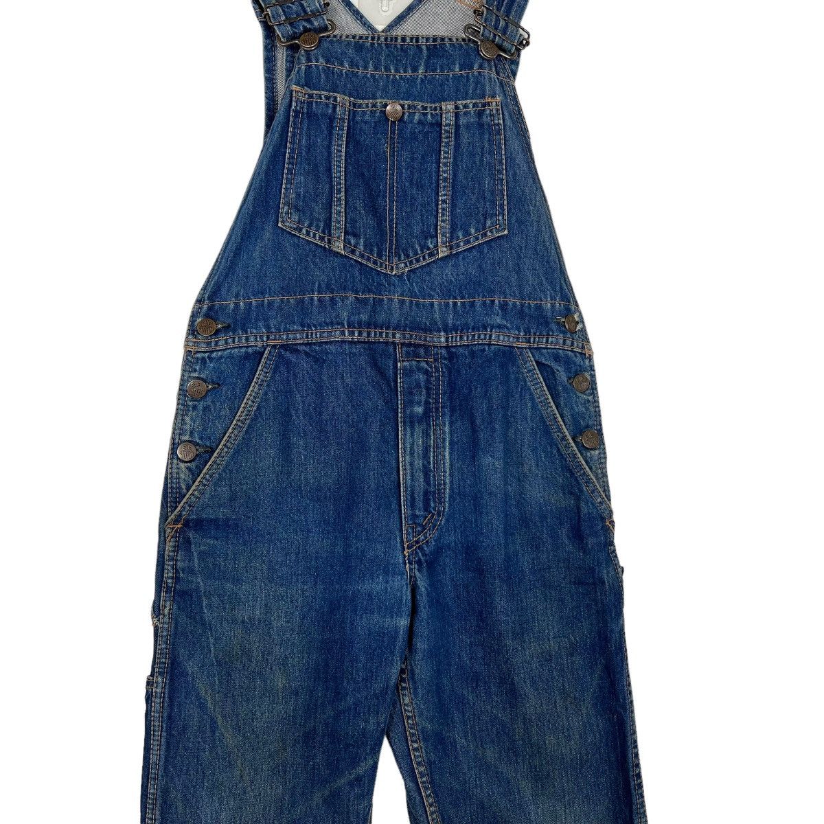 Big John 🔥VINTAGE BIG JOHN OVERALLS DENIM Size US 30 / EU 46 - 3 Thumbnail